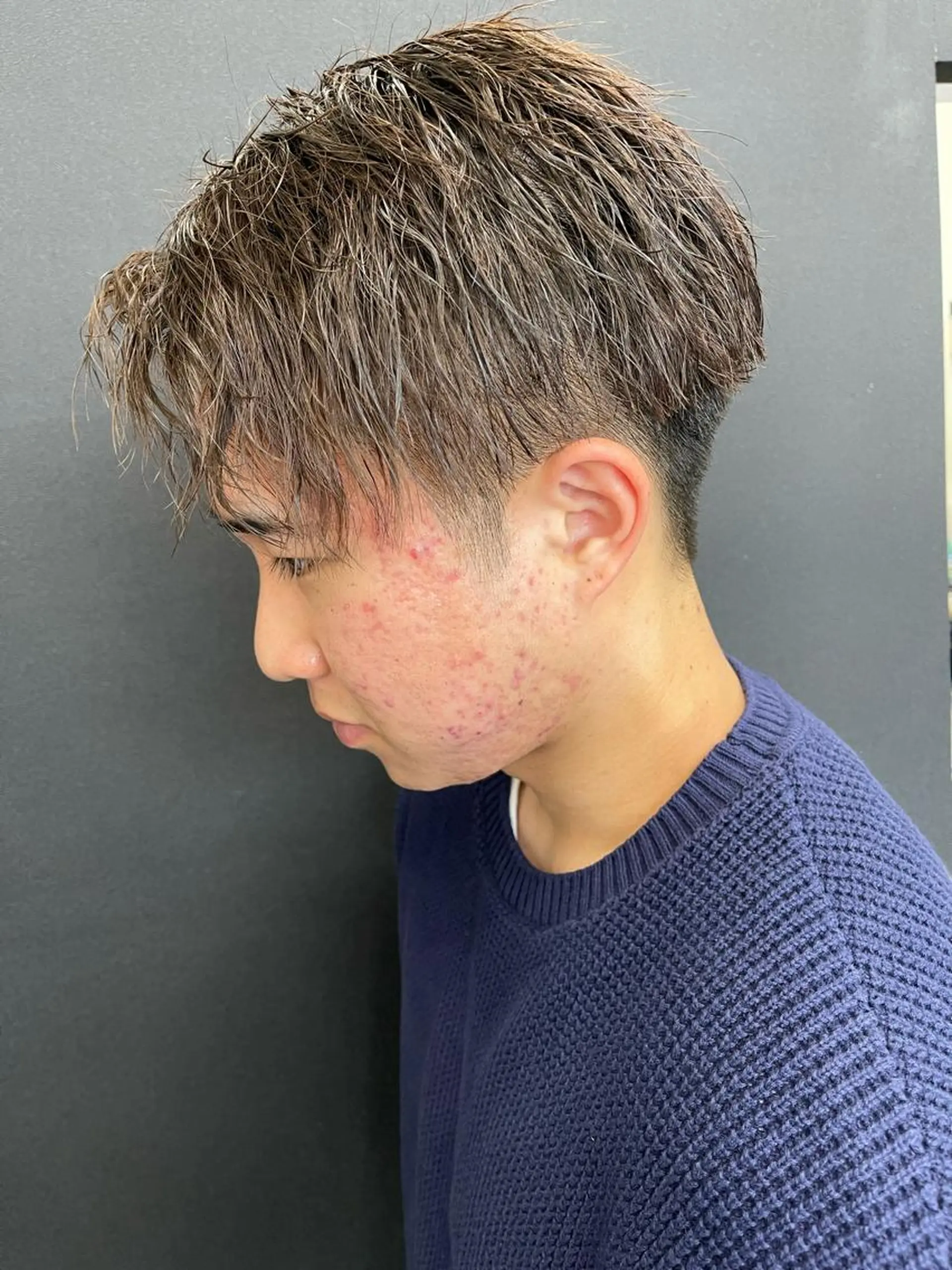 ショート パーマ メンズ カット パーマ トリートメント beautystadium529所属・高橋 裕利のヘアスタイル