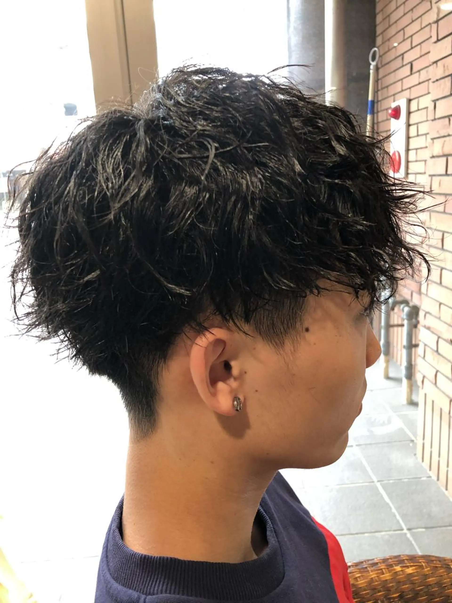 ショート パーマ メンズ メンズパーマ/ スパイキー/神田正紀のヘアスタイル