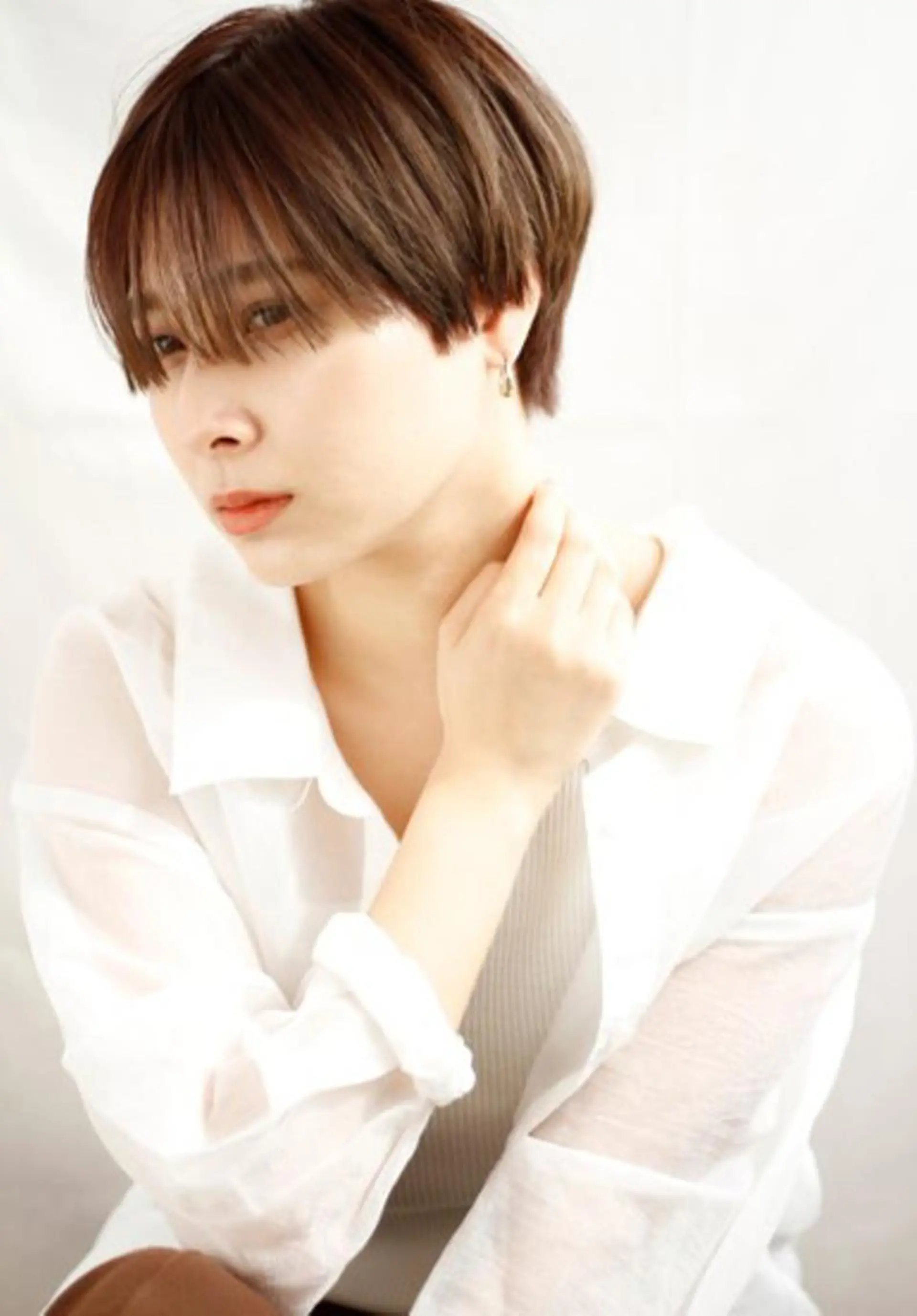 ショート 北新地/縮毛矯正 /あやなのヘアスタイル