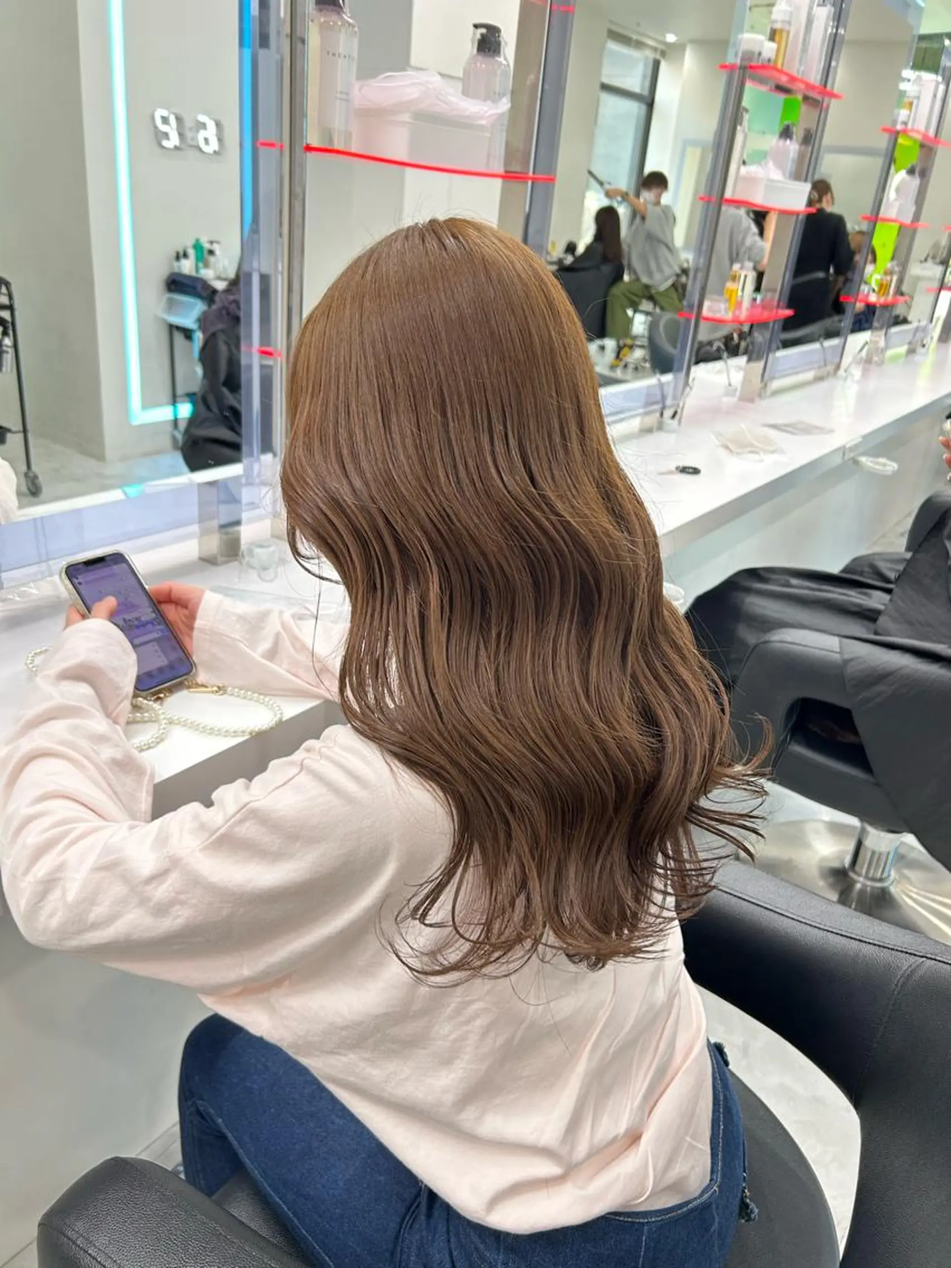 セミロング 髪質改善 トリートメント カット ヘアカラー トリートメント ヘアセット 韓国ヘア/赤み消し/ メンズ/KOTA🍂のヘアスタイル