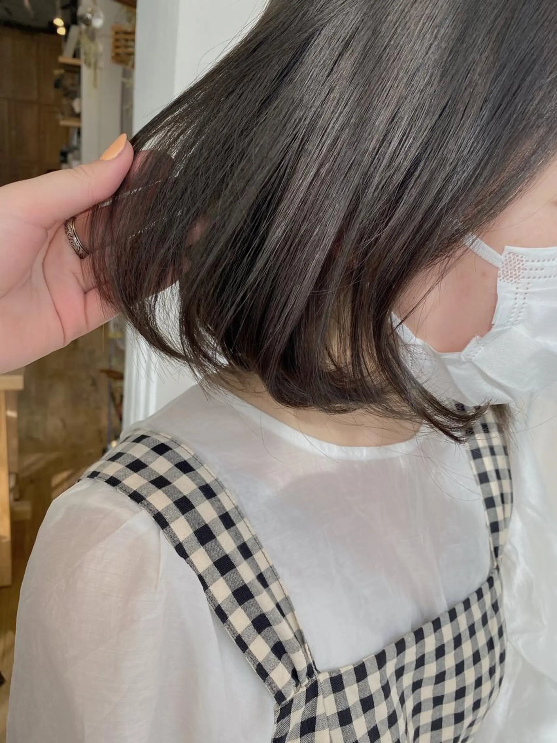 ショート sio.nail&eyebrow salon shimokitazawa2号店所属・nailist mana𖤐´-のネイルデザイン