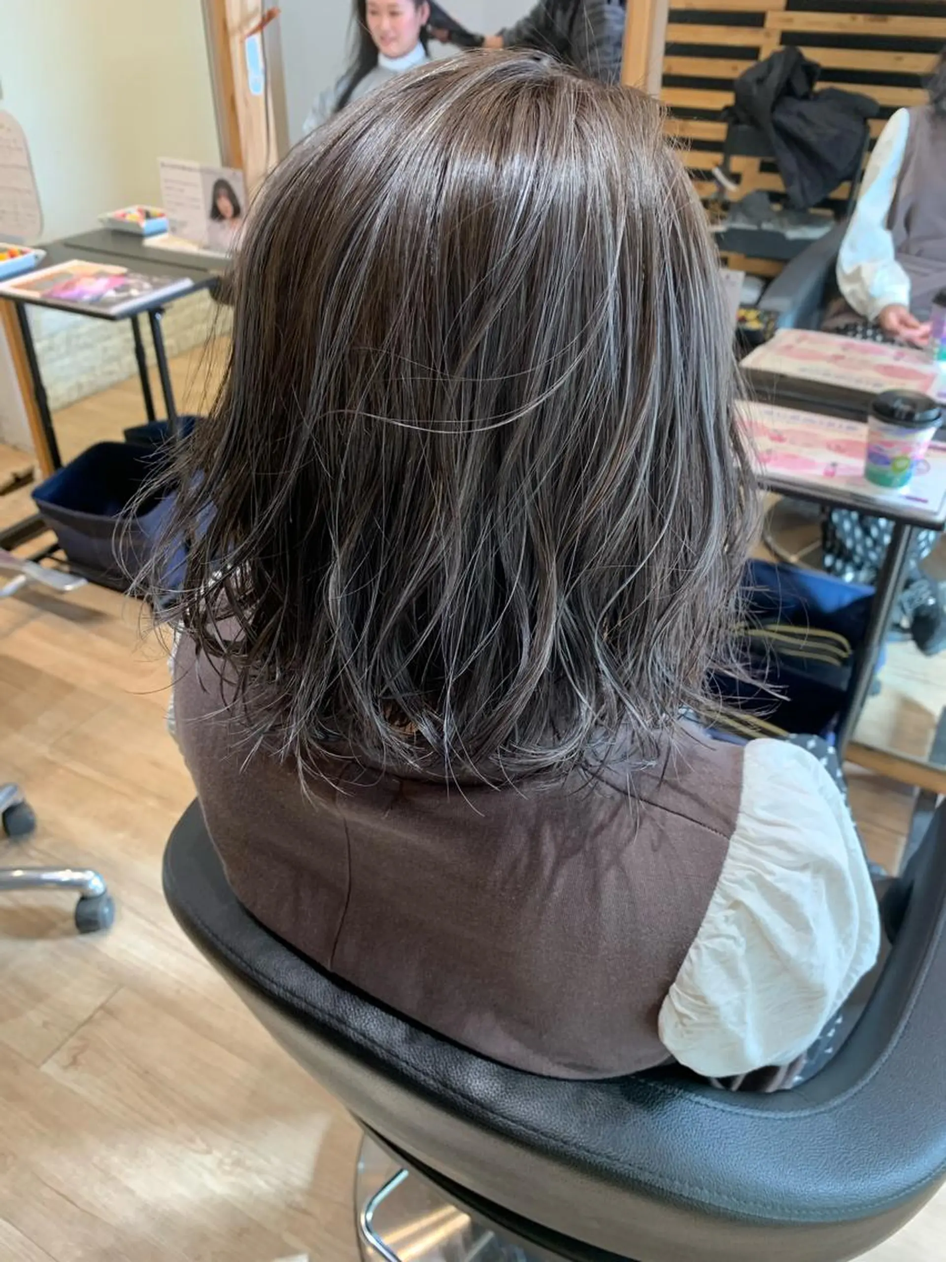 ショート カラー ヘアカラー 大久保 隆蔵のヘアスタイル