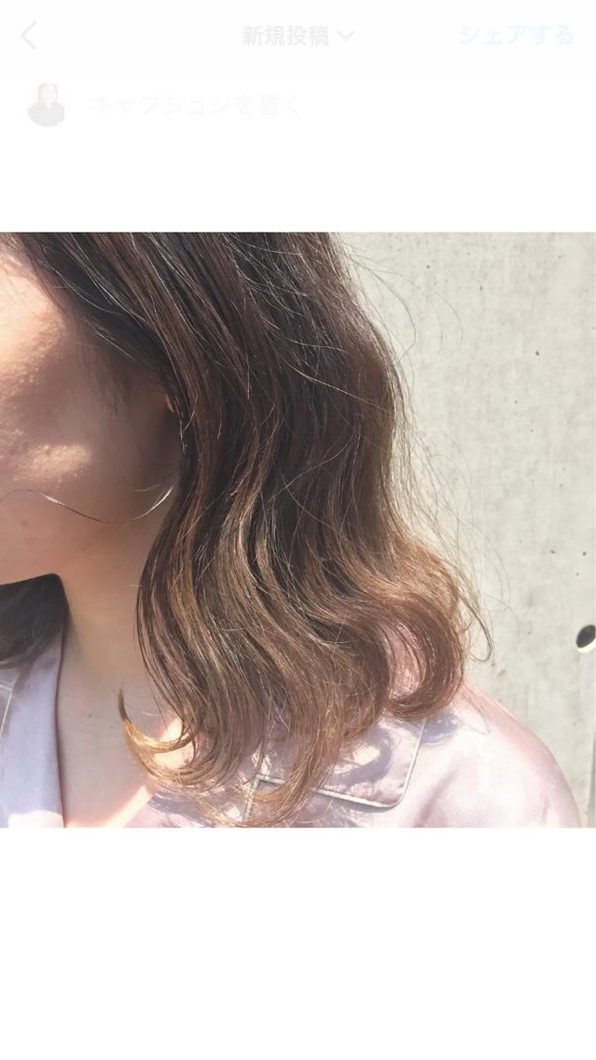 ミディアム カラー ベージュカラー 透明感・艶カラー/ 坂田友梨奈のヘアスタイル