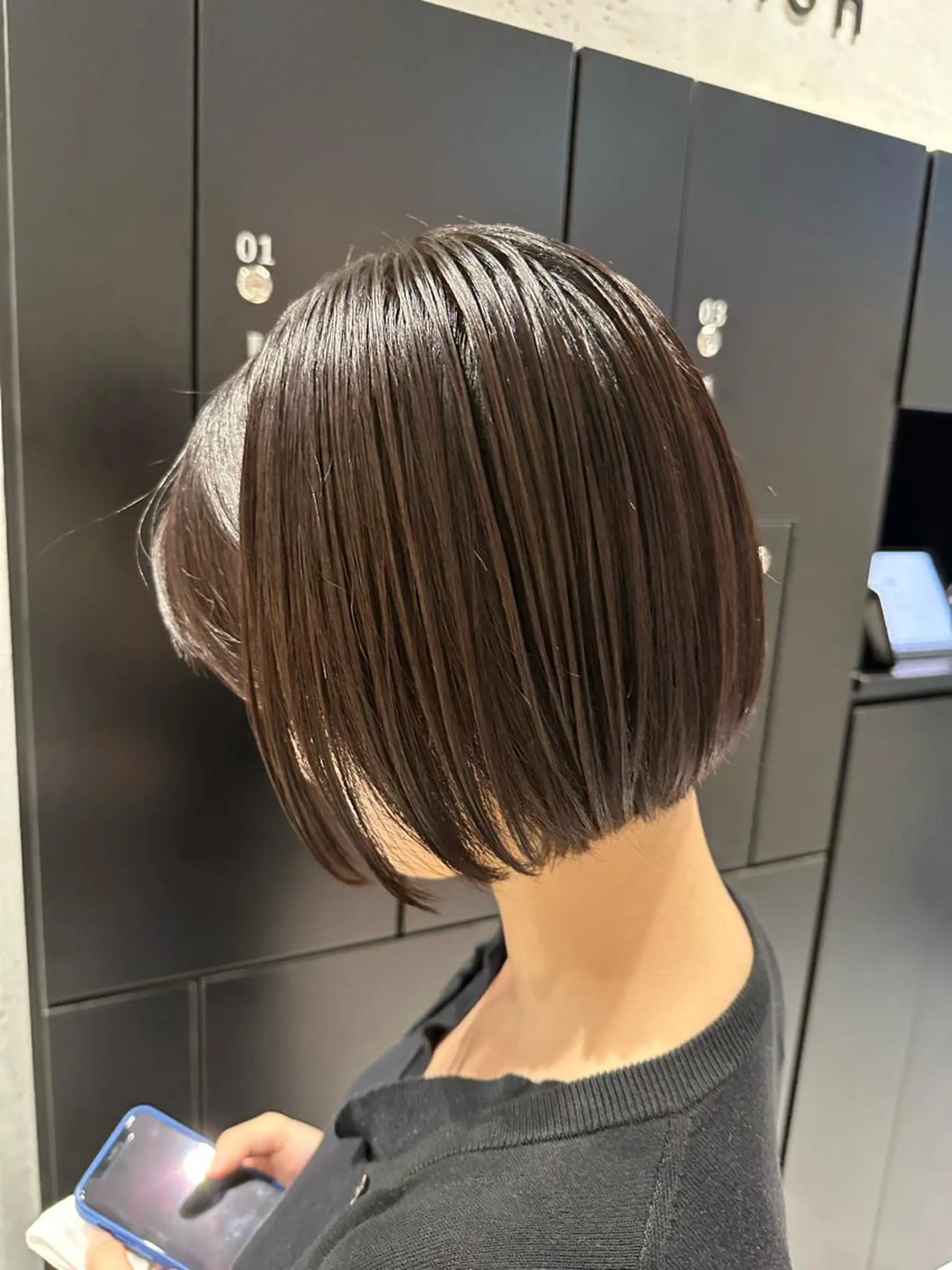 ショート SALOWIN心斎橋Suite店所属・ブリーチ毛にもできる 縮毛矯正OJIROのヘアスタイル