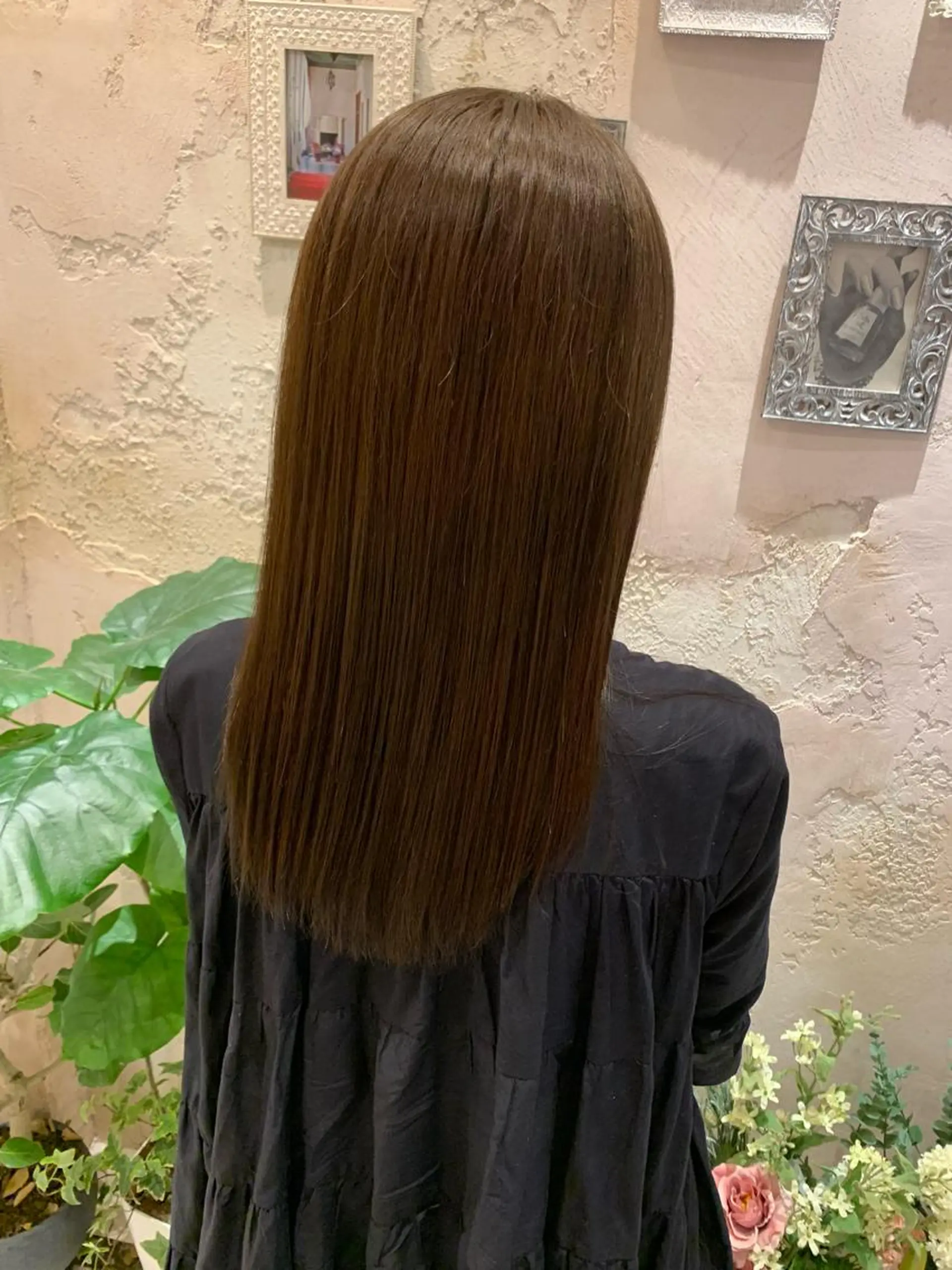 セミロング レイヤーカット/ 顔周り 五島巨幹のヘアスタイル