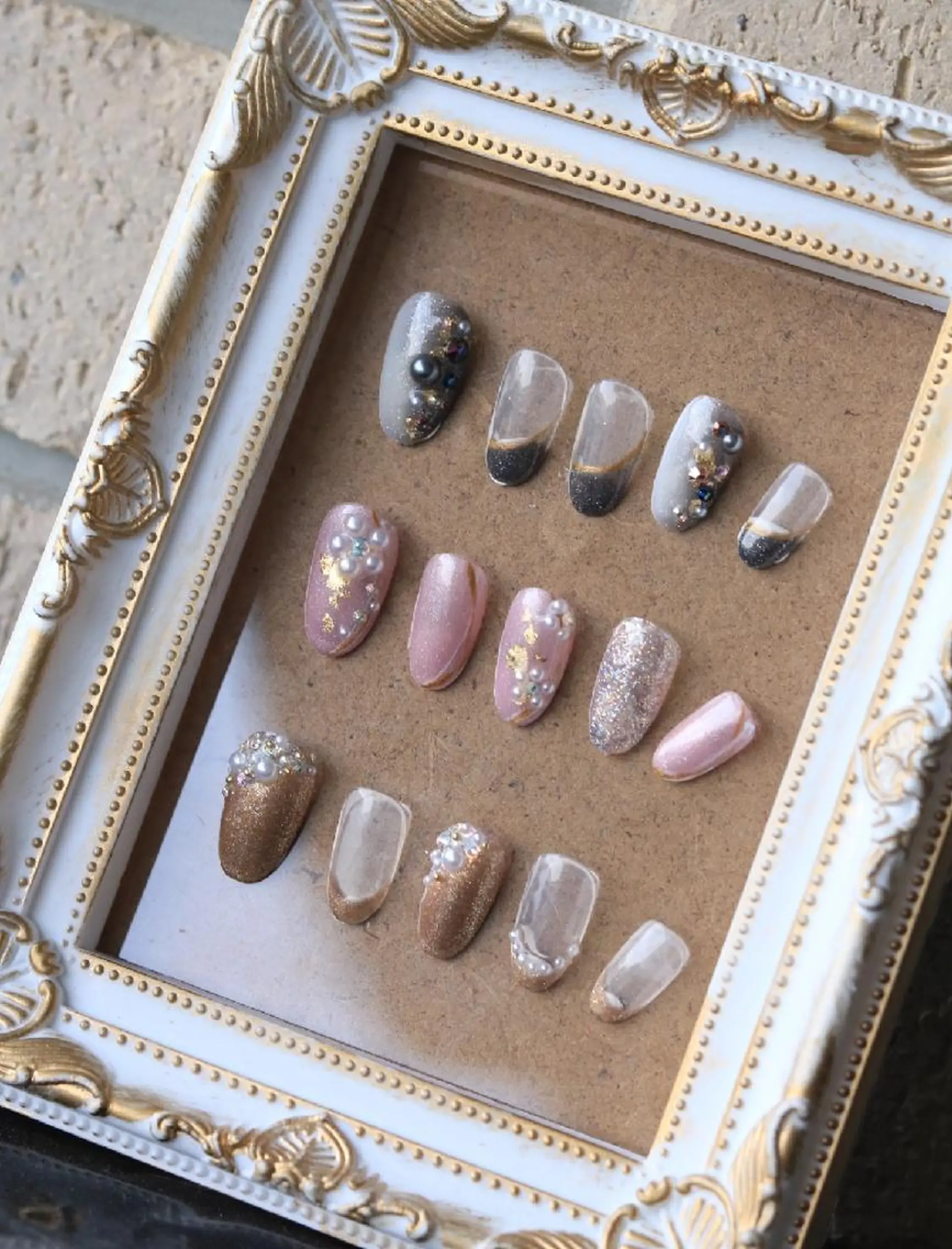 ネイル 成人式 卒業式 y-nail ★のネイルデザイン