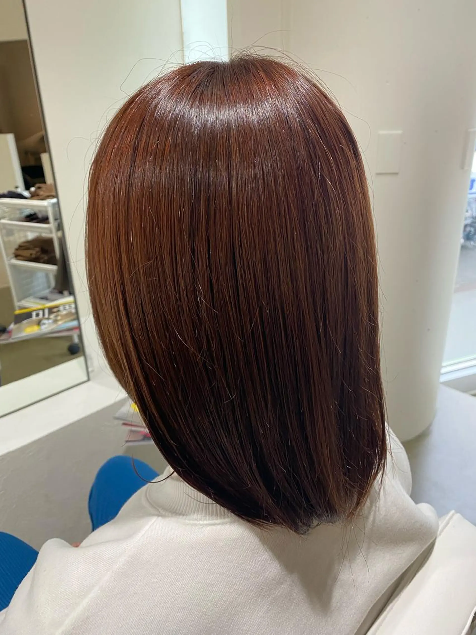 ミディアム I nagiのヘアスタイル