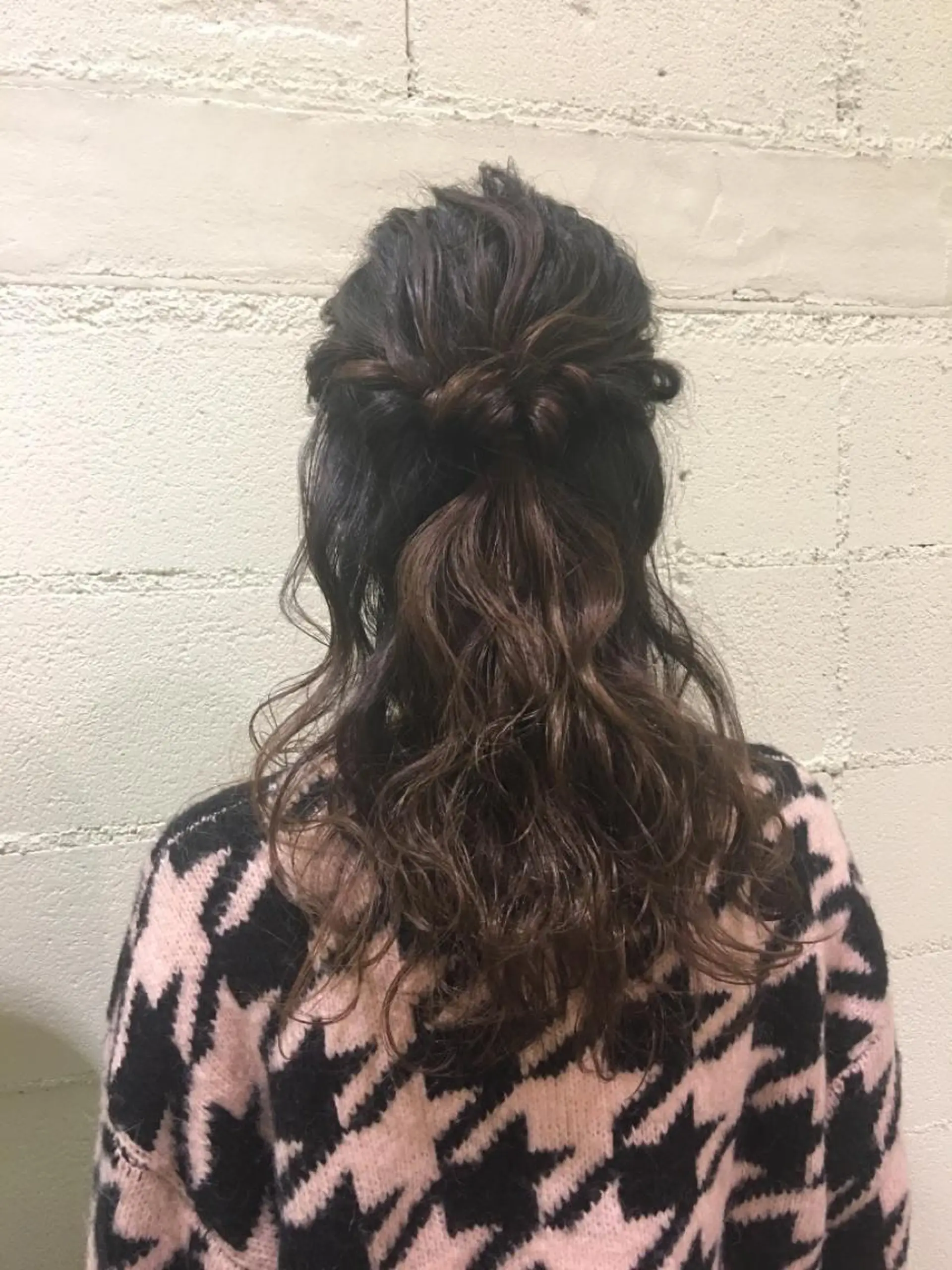 ロング カラー ヘアアレンジ 中村 碧のヘアスタイル