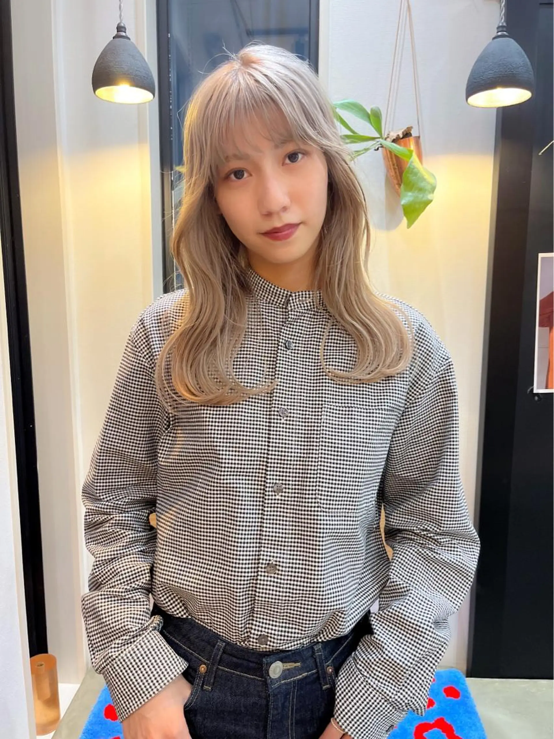 セミロング 田川 華奈のヘアスタイル