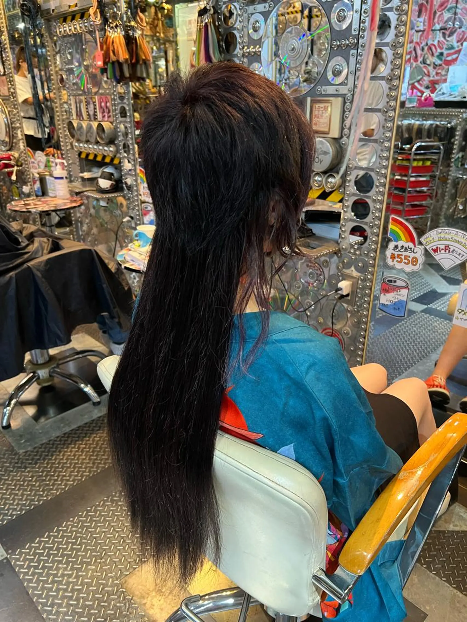 ショート ヘアアレンジ メンズ メンズウルフカット エクステ ショートヘア ウルフカット Hair Salon ADNESS所属・KOYA コヤのヘアスタイル