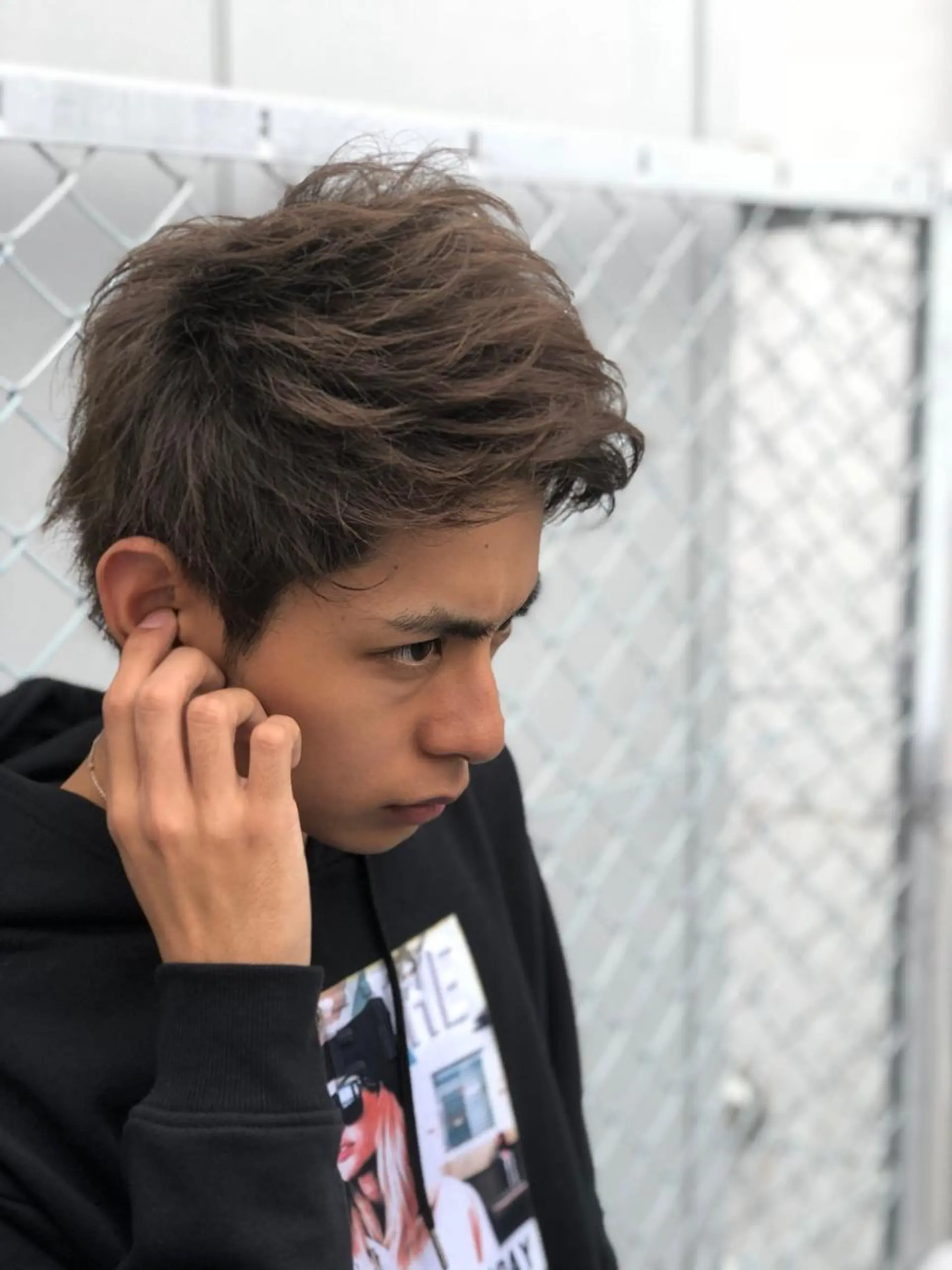 ショート カラー パーマ ヘアアレンジ メンズ キッズ ネイル マツエク・マツパ ヘアカラー トリートメント premier modelsのヘアスタイル