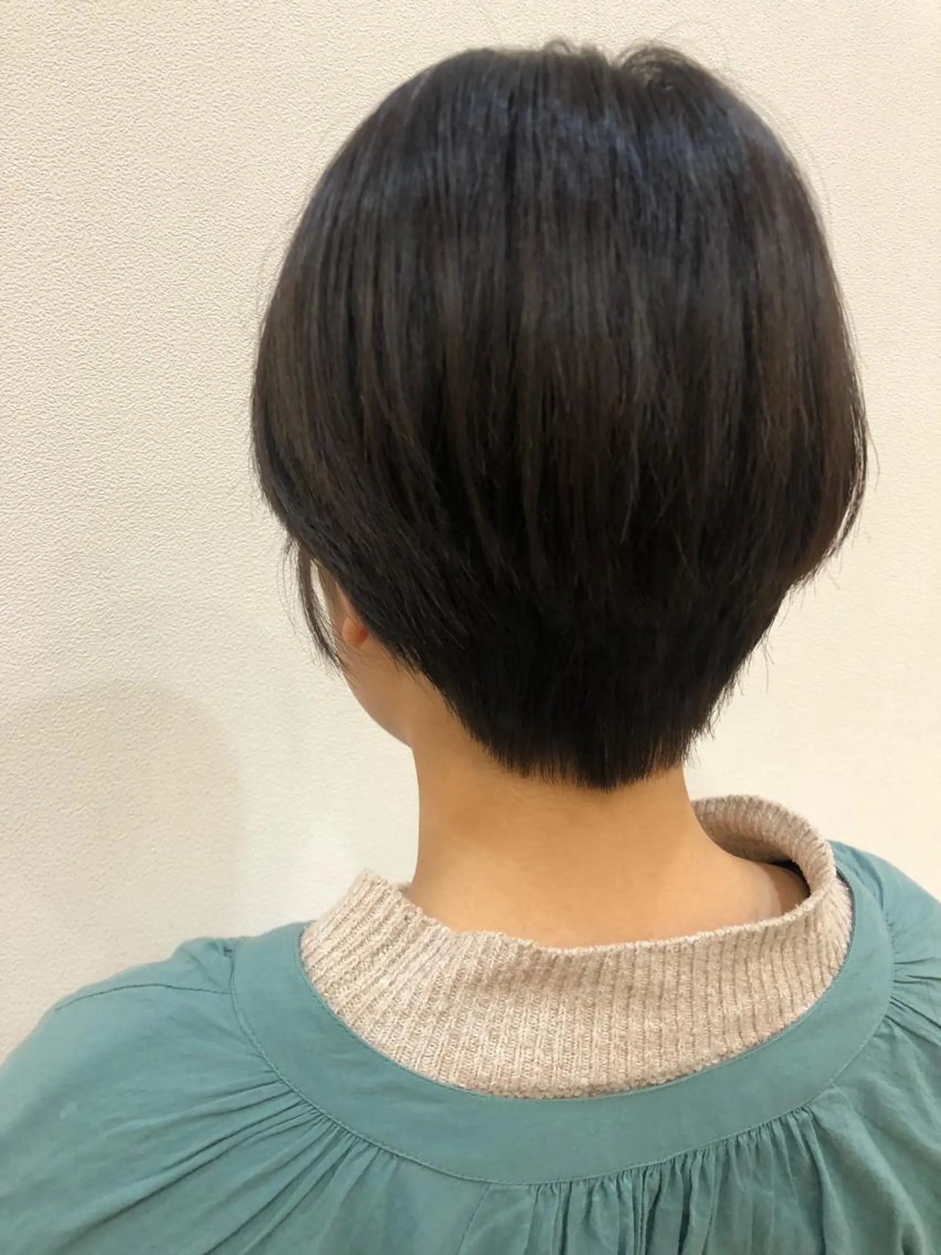 ショート カラー ショートボブ アクアカラー ボブ 髪質改善 ショートヘア リリー /Men's/パーマのヘアスタイル