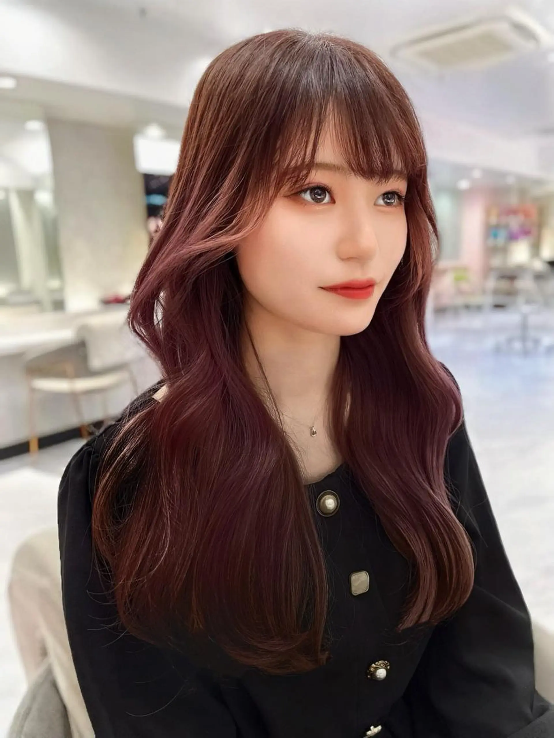 ロング カラー ヘアアレンジ 韓国レイヤー/ボブ 髪質改善/TAKAのヘアスタイル