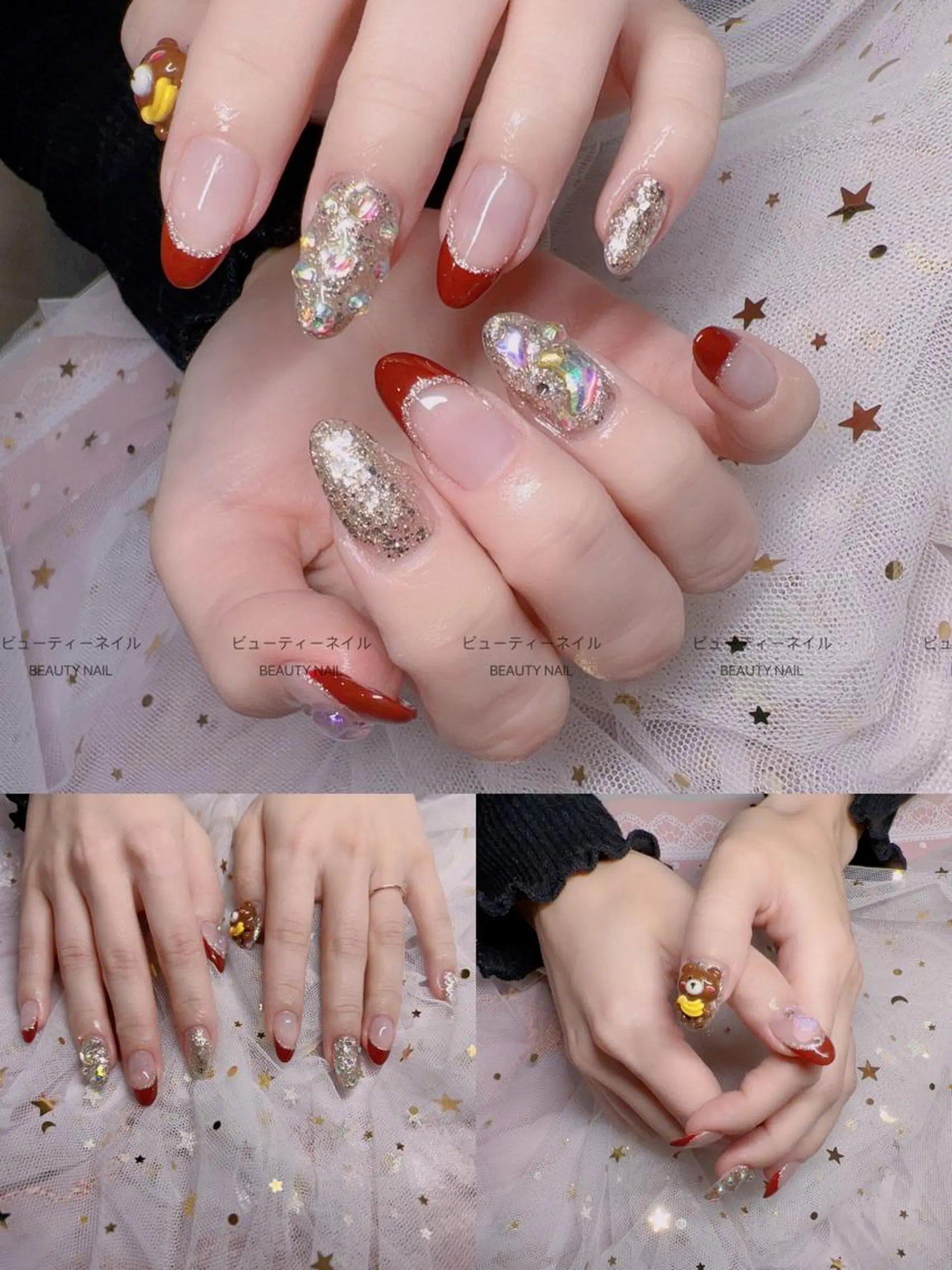 ネイル 長さ出し ジェルネイル Moonstone Salon所属・Moonstone Salonのネイルデザイン
