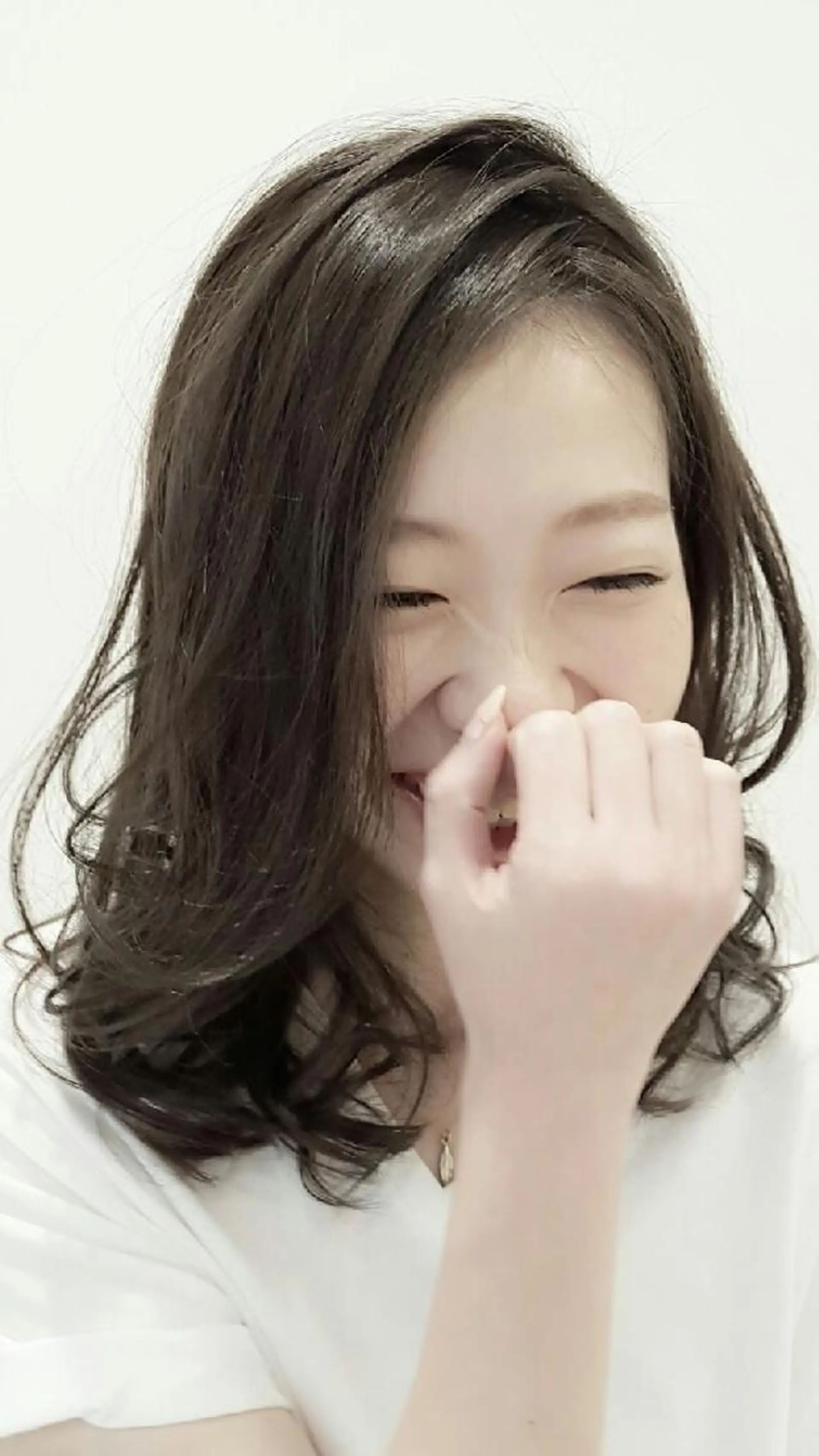 セミロング カラー アッシュ 中村 光樹のヘアスタイル