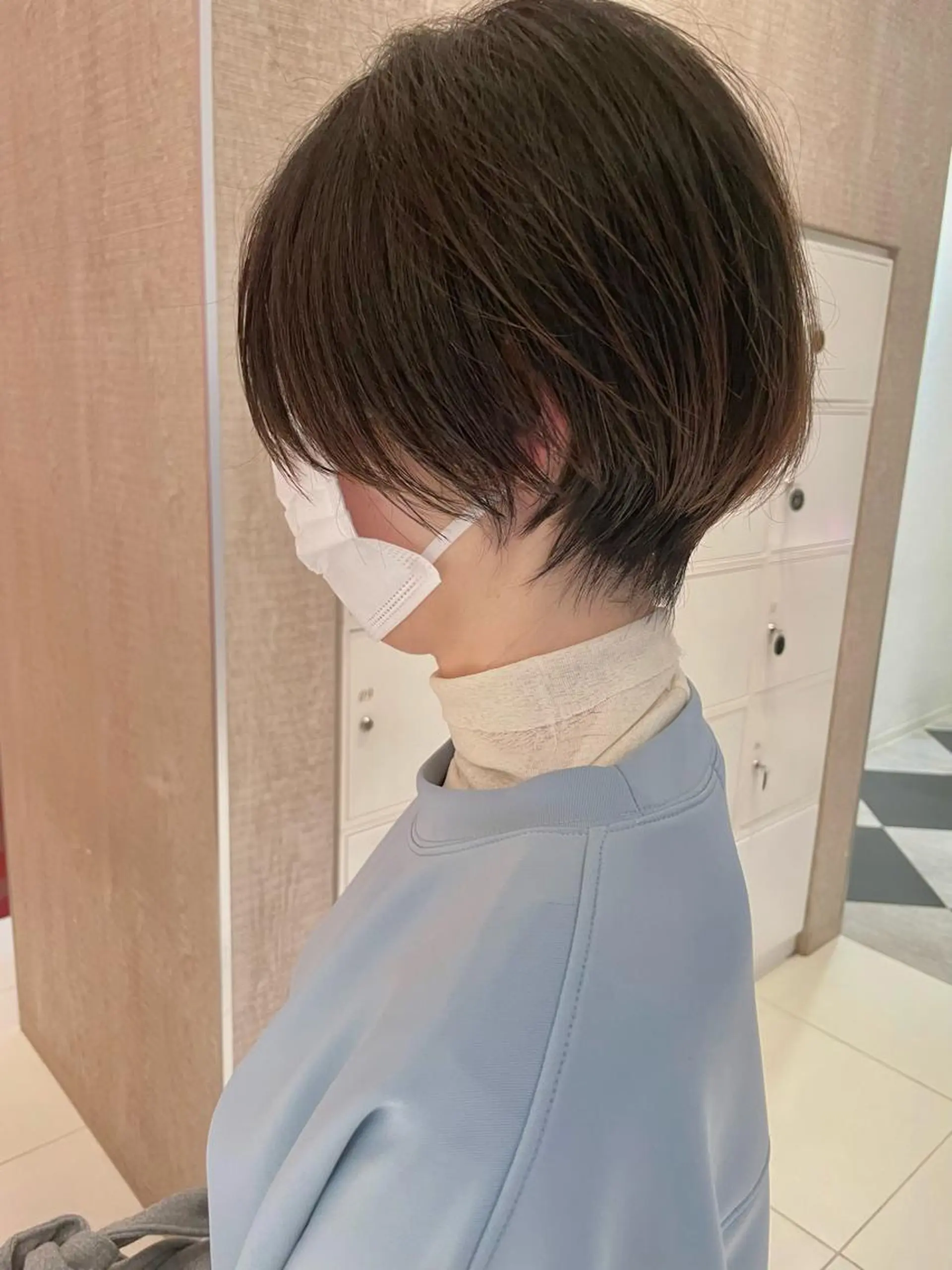 ショート カラー ショートボブ ボブ ショートヘア 鶴岡で縮毛矯正なら お任せ！ハヤシナオミのヘアスタイル