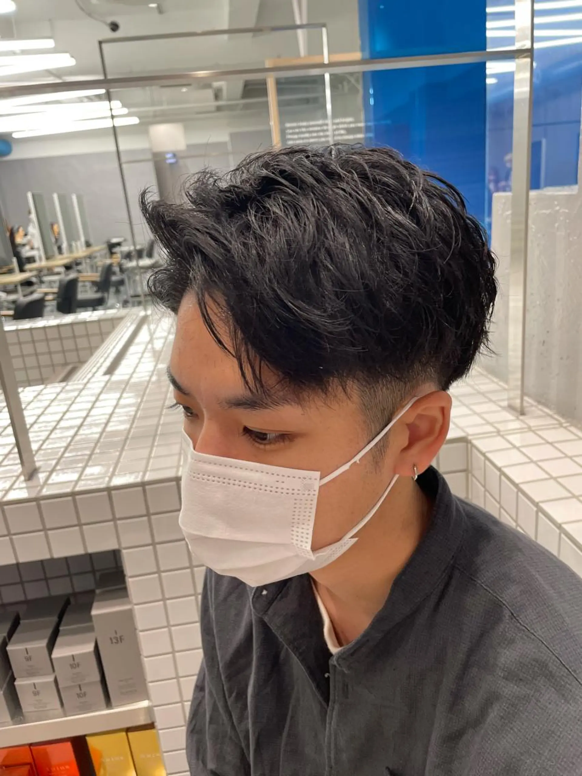 ショート カラー パーマ メンズ 似合わせカット 🔥メンズヘア🔥 セヤシュウヘイのヘアスタイル