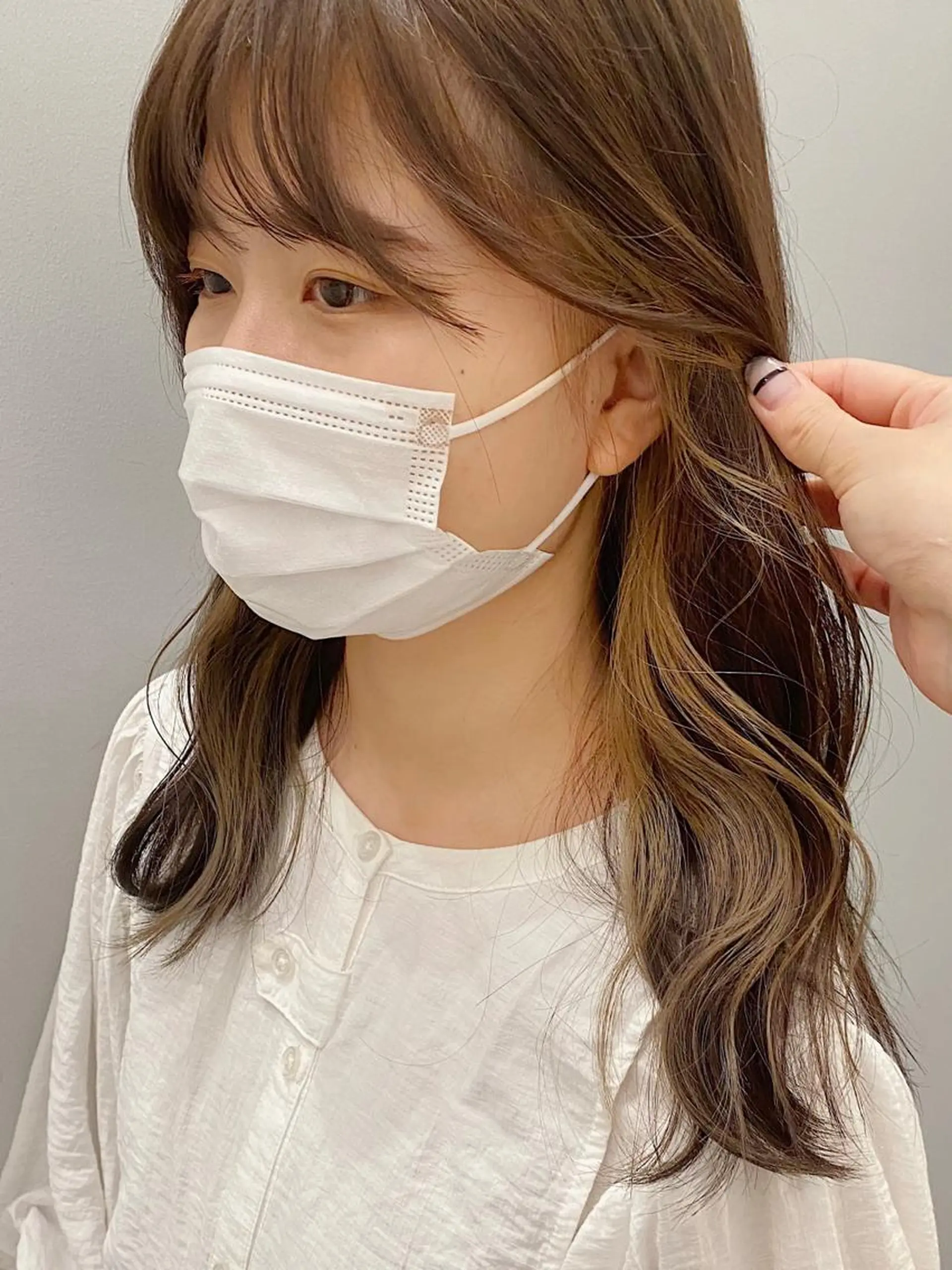 ミディアム カット ヘアカラー momoka /ショート/ボブのヘアスタイル