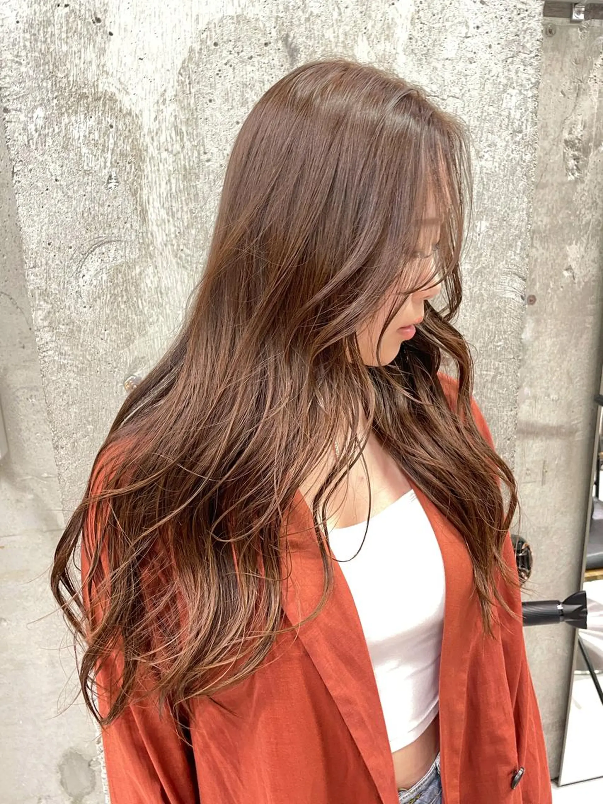 ロング 🫧ハイライトカラー 🫧 𝓜𝓘𝓤のヘアスタイル