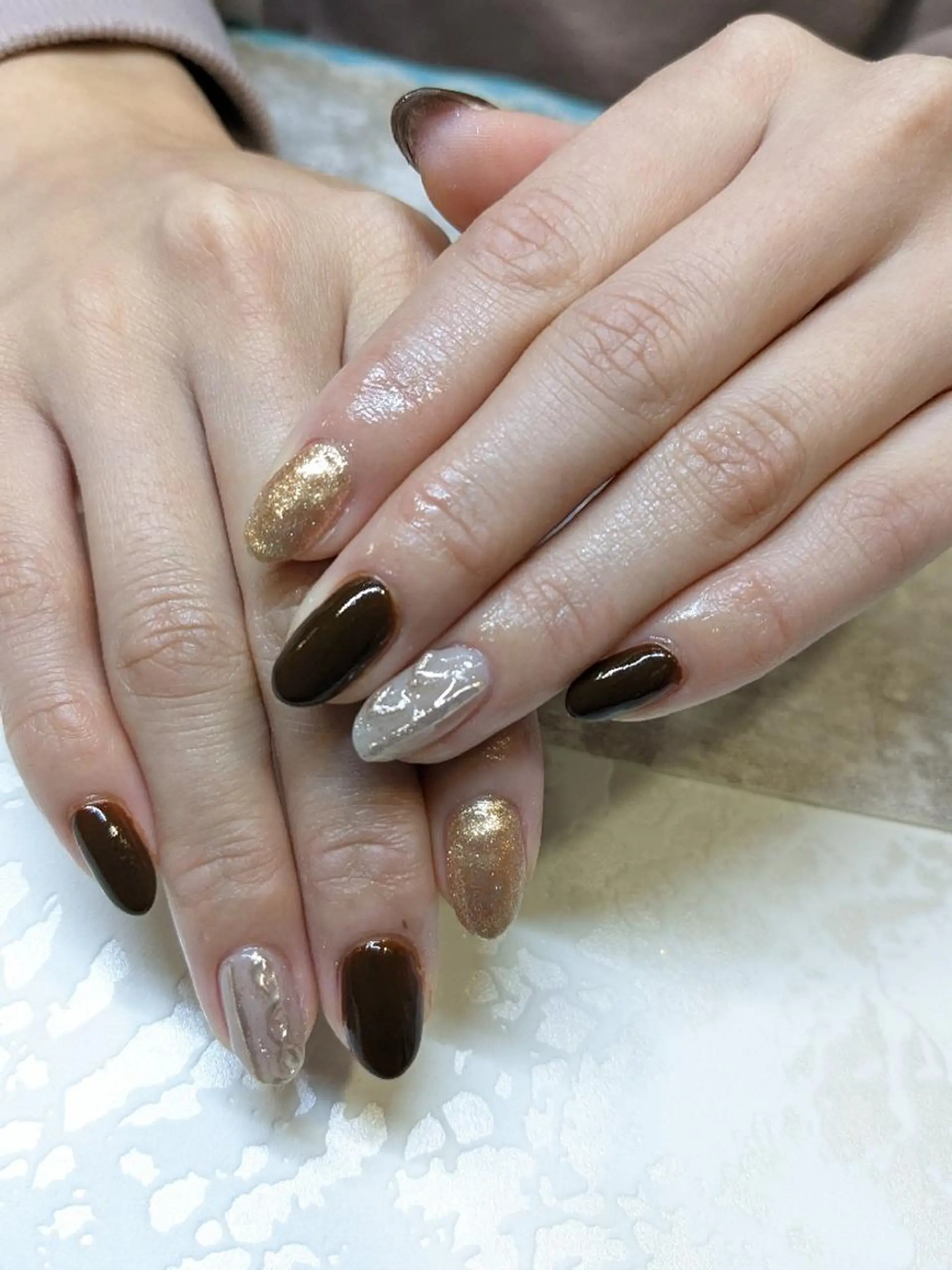 ネイル ハンドネイル macaron♥所属・nail salon macaron のネイルデザイン