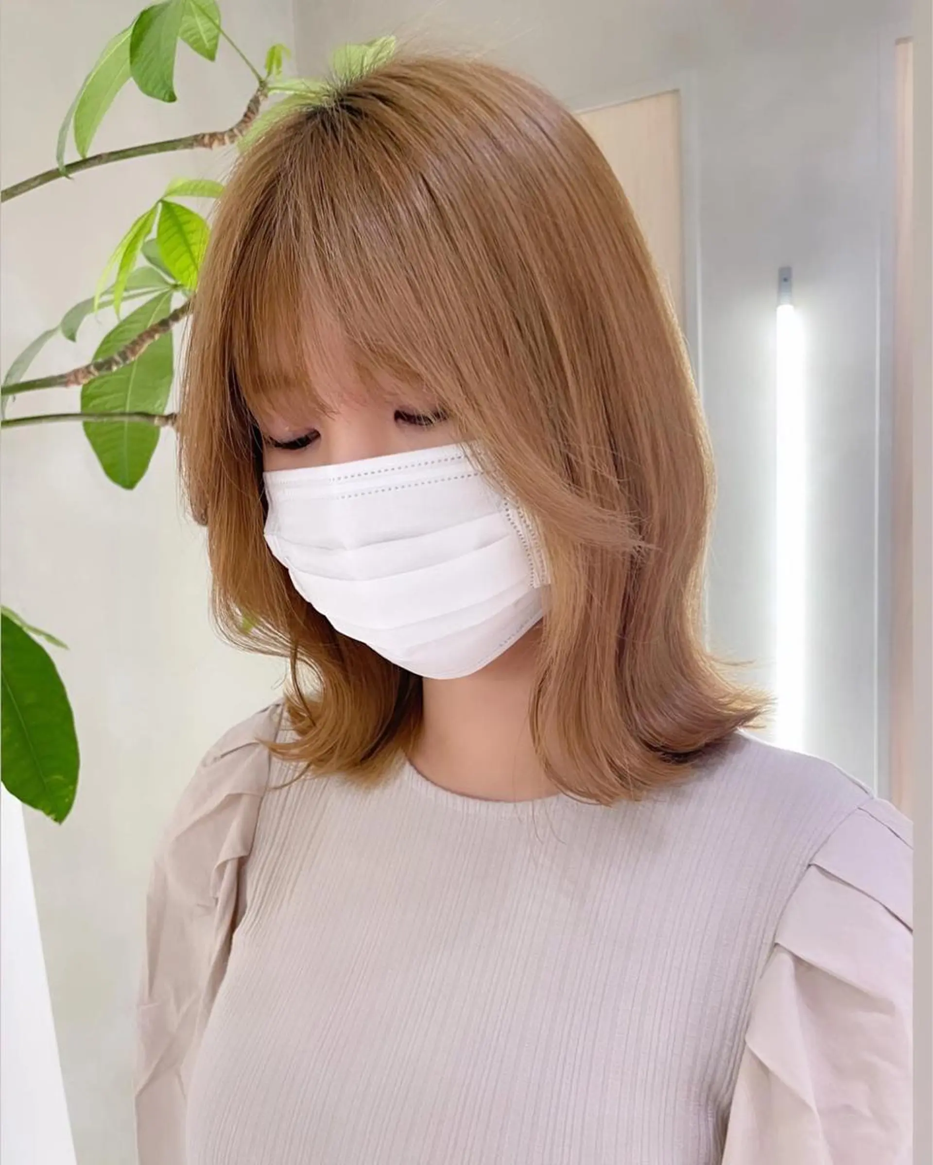 セミロング 銀座/レイヤーカット 🤍内野すみれのヘアスタイル