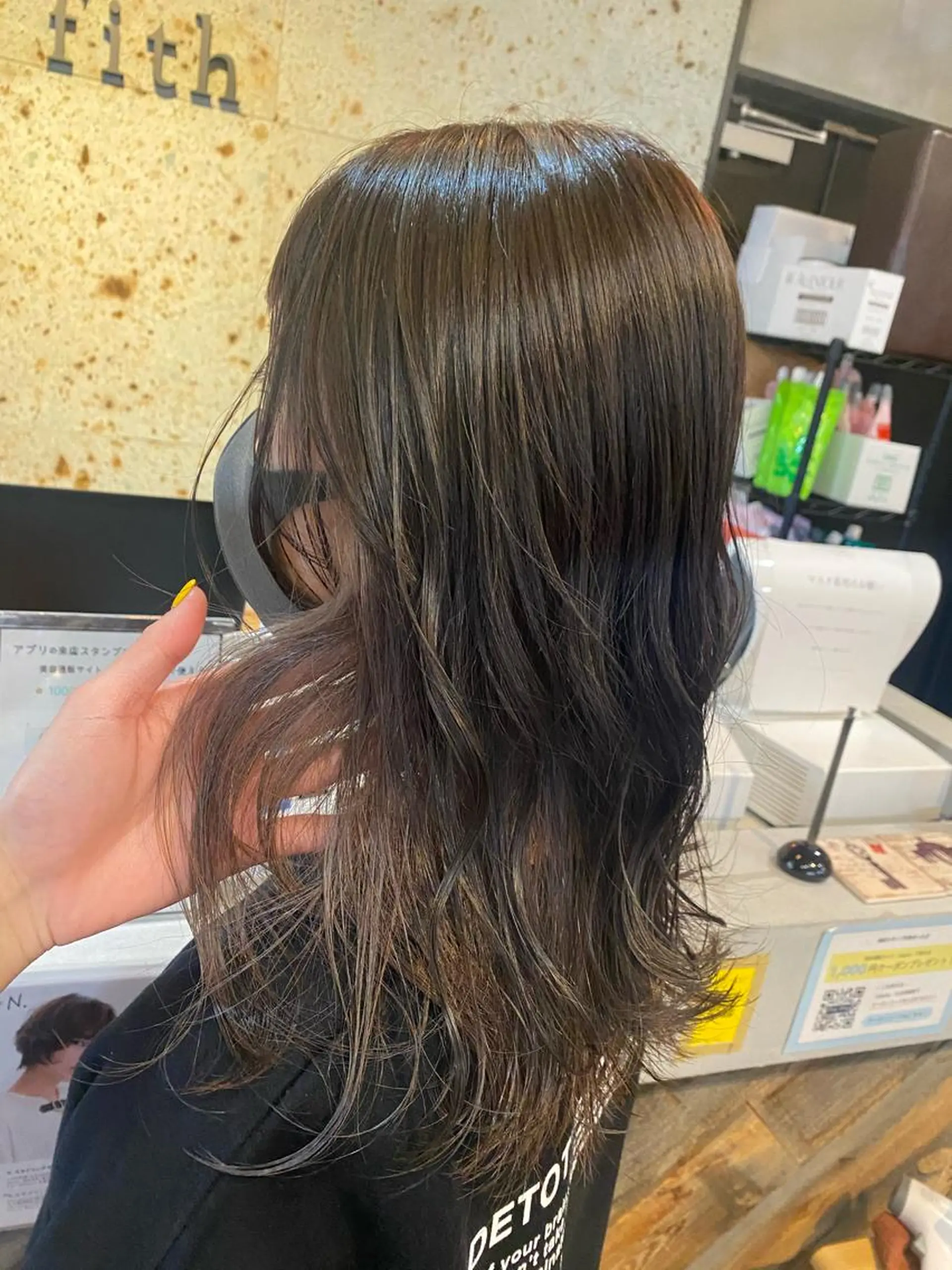 ロング ヘアカラー トリートメント sail所属・sail ミウのヘアスタイル