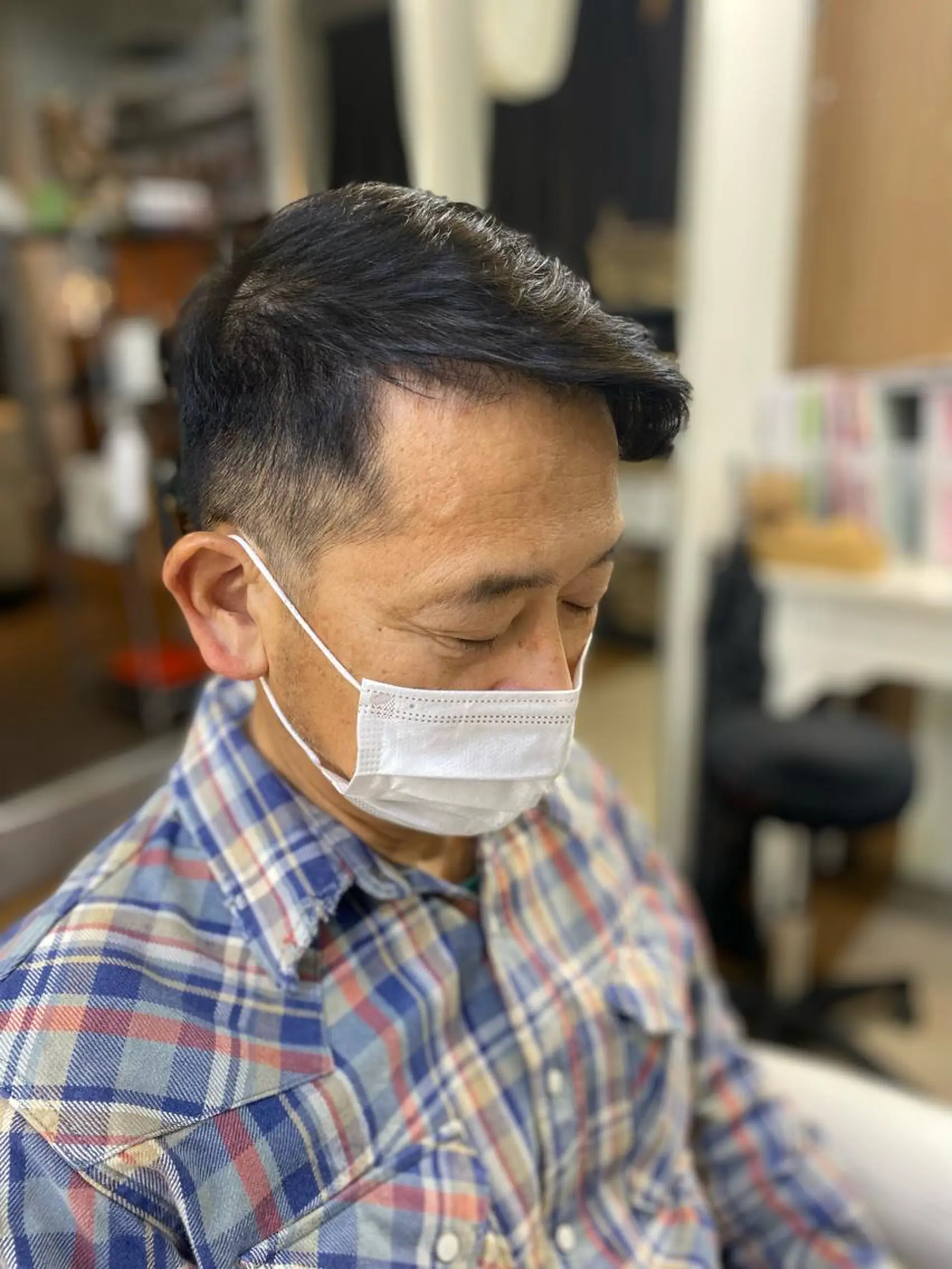 ショート メンズ フェードカット sora所属・廣瀬 瞳のヘアスタイル