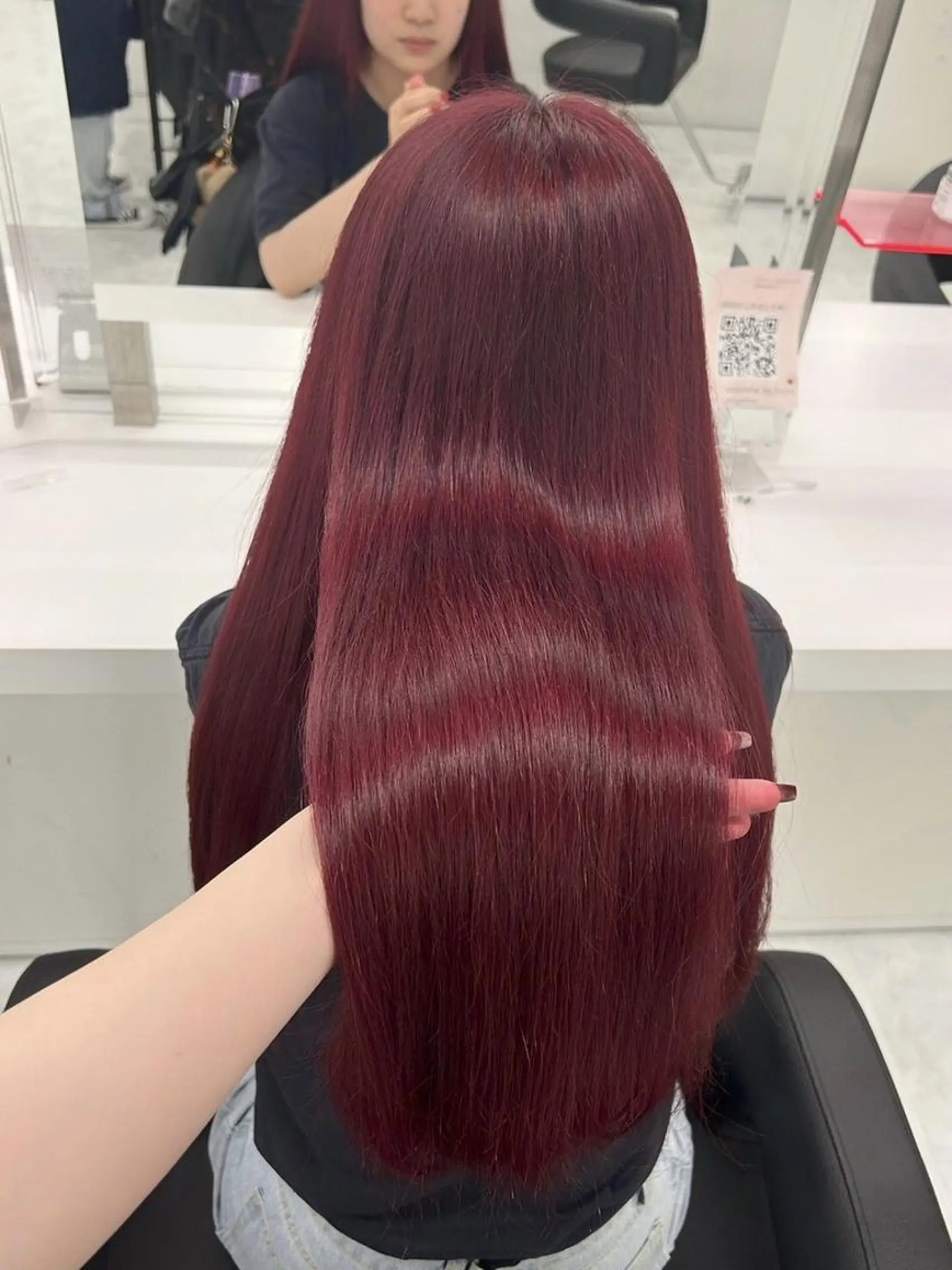 カラー 上野BABY💞 高発色暖色カラー💞のヘアスタイル