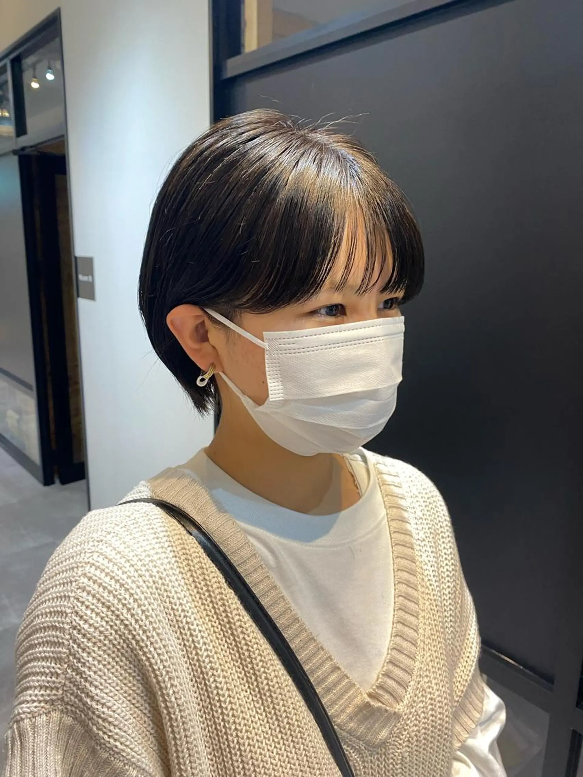 ショート カラー ショートヘア しおり/パーマ/ newi町田のヘアスタイル