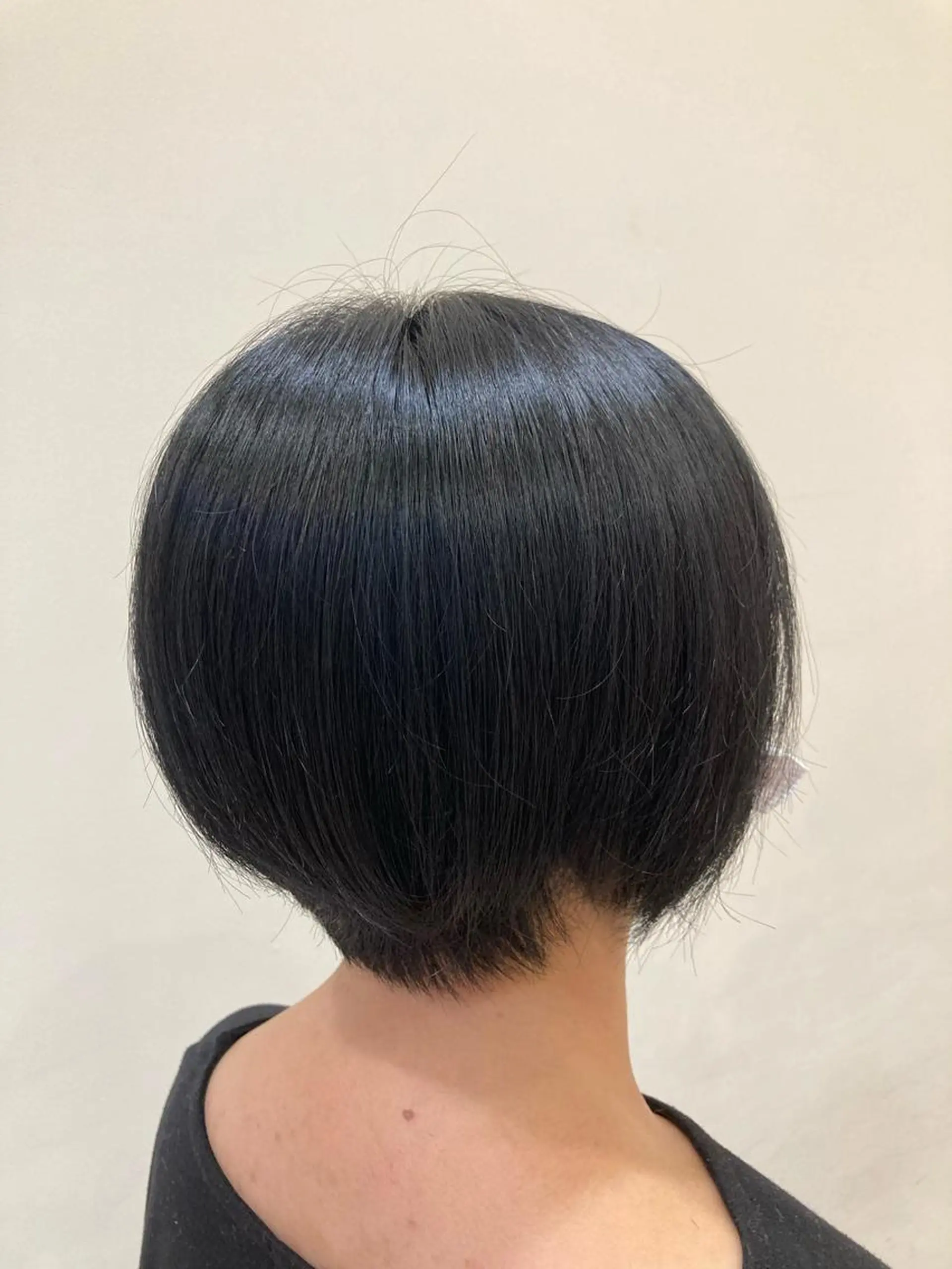 ショート カラー ボブカット／ 明千のヘアスタイル