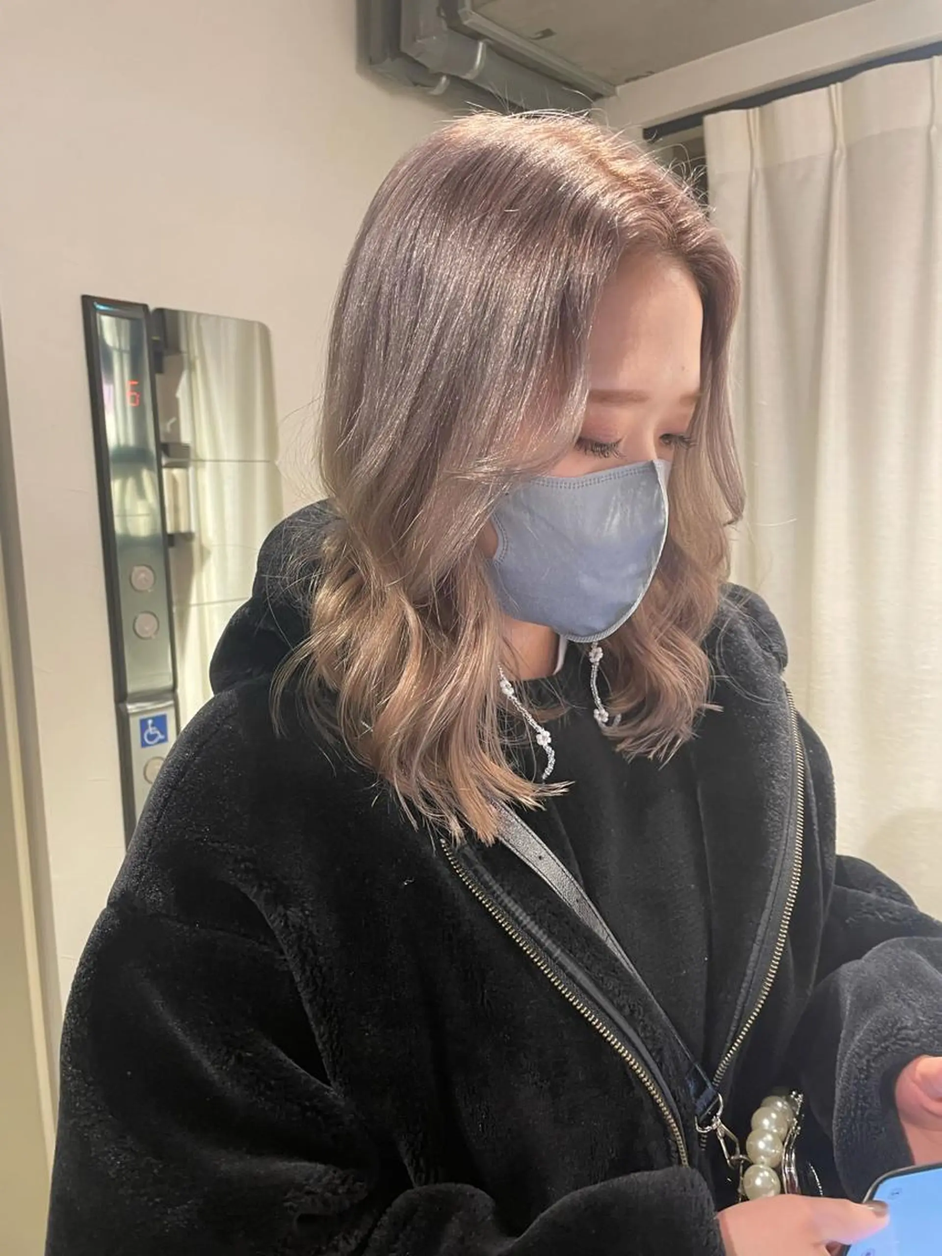 ロング カラー カット ヘアカラー トリートメント youres hair 髪質改善トリートメント&ヘッドスパ  新宿三丁目店【ユアーズヘア】所属・🦋透明感カラー 👑NODOKA🦋のヘアスタイル