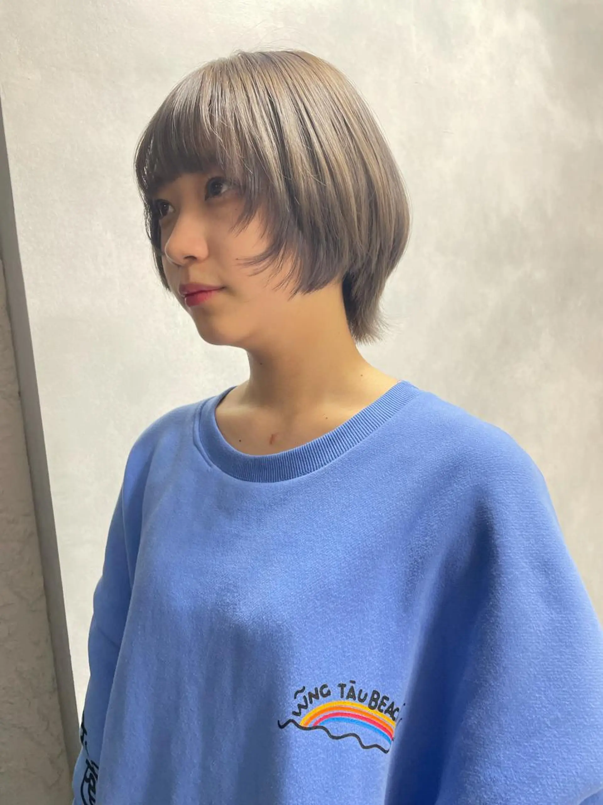 ショート カラー ヘアカラー トリートメント ✨ブリーチ特化✨ 💚Acchon💚のヘアスタイル
