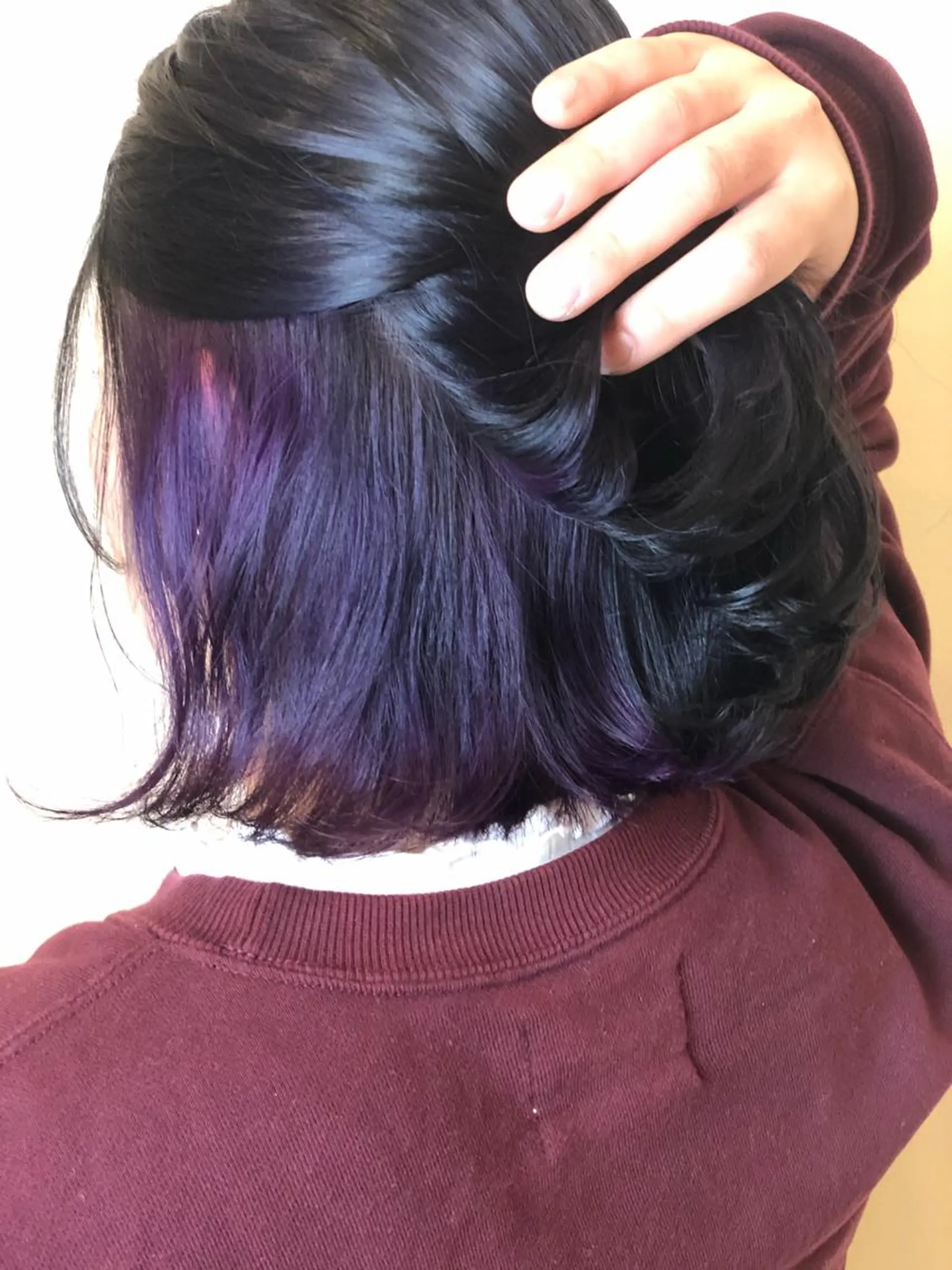 ミディアム カラー 長瀬 燎哉のヘアスタイル