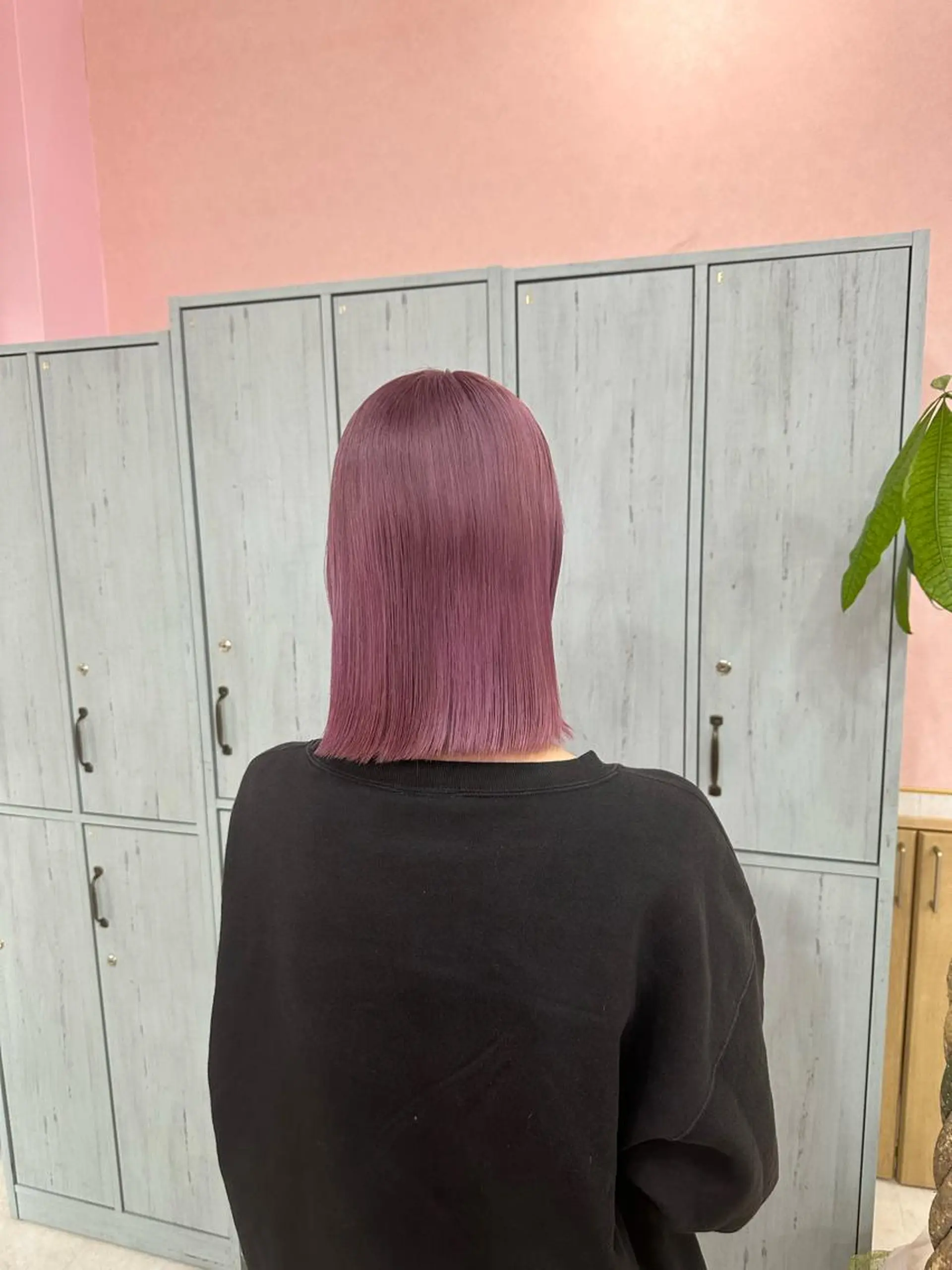 ミディアム カラー ラベンダーカラー ピンクカラー ピンクラベンダー 🪞ダメージレス艶 🪞れいのヘアスタイル
