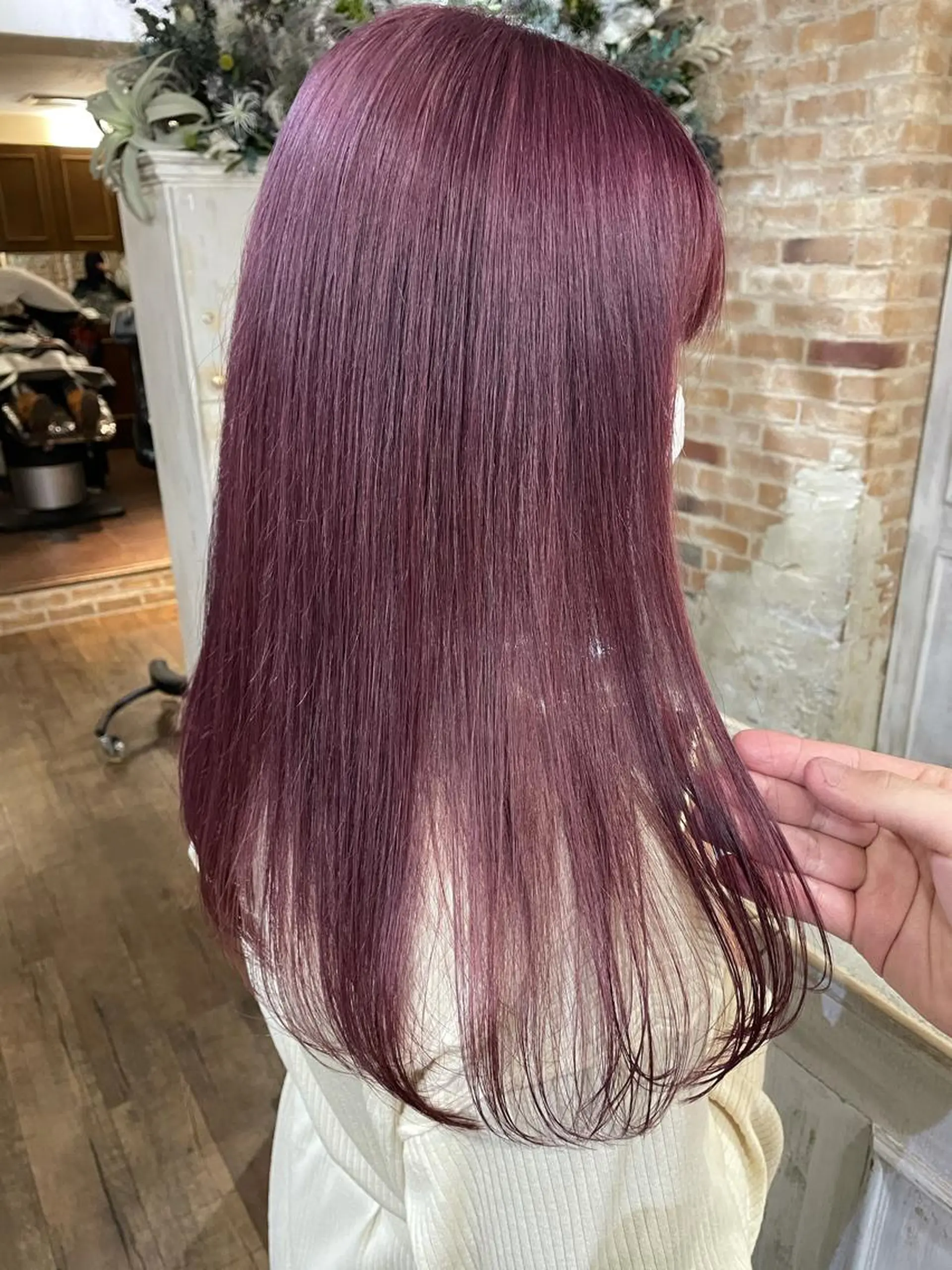 ミディアム カラー ヘアカラー トリートメント 遠藤 拓馬のヘアスタイル