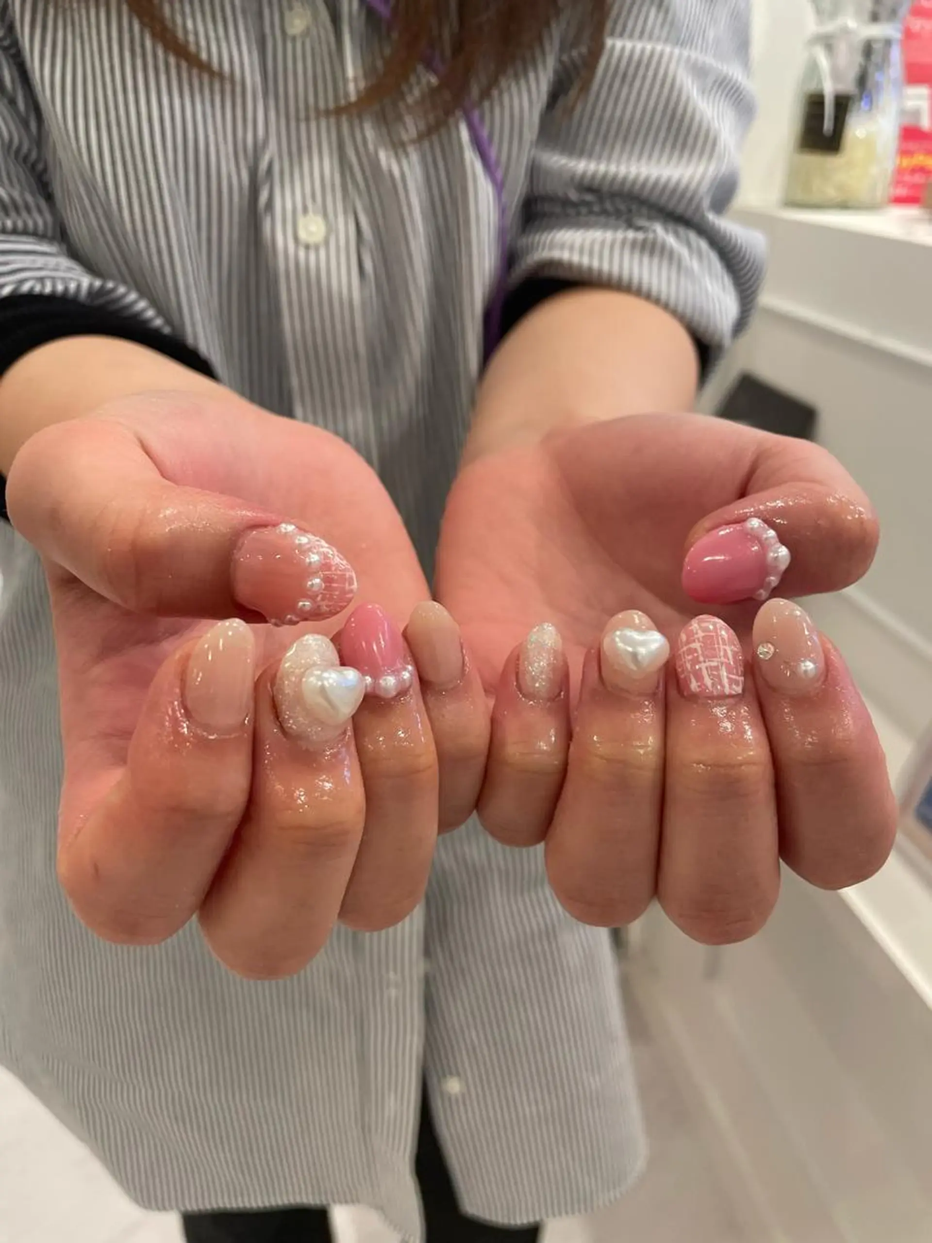 ネイル 束感まつ毛/ネイル/ LED♥KIRARAのマツエク・マツパデザイン