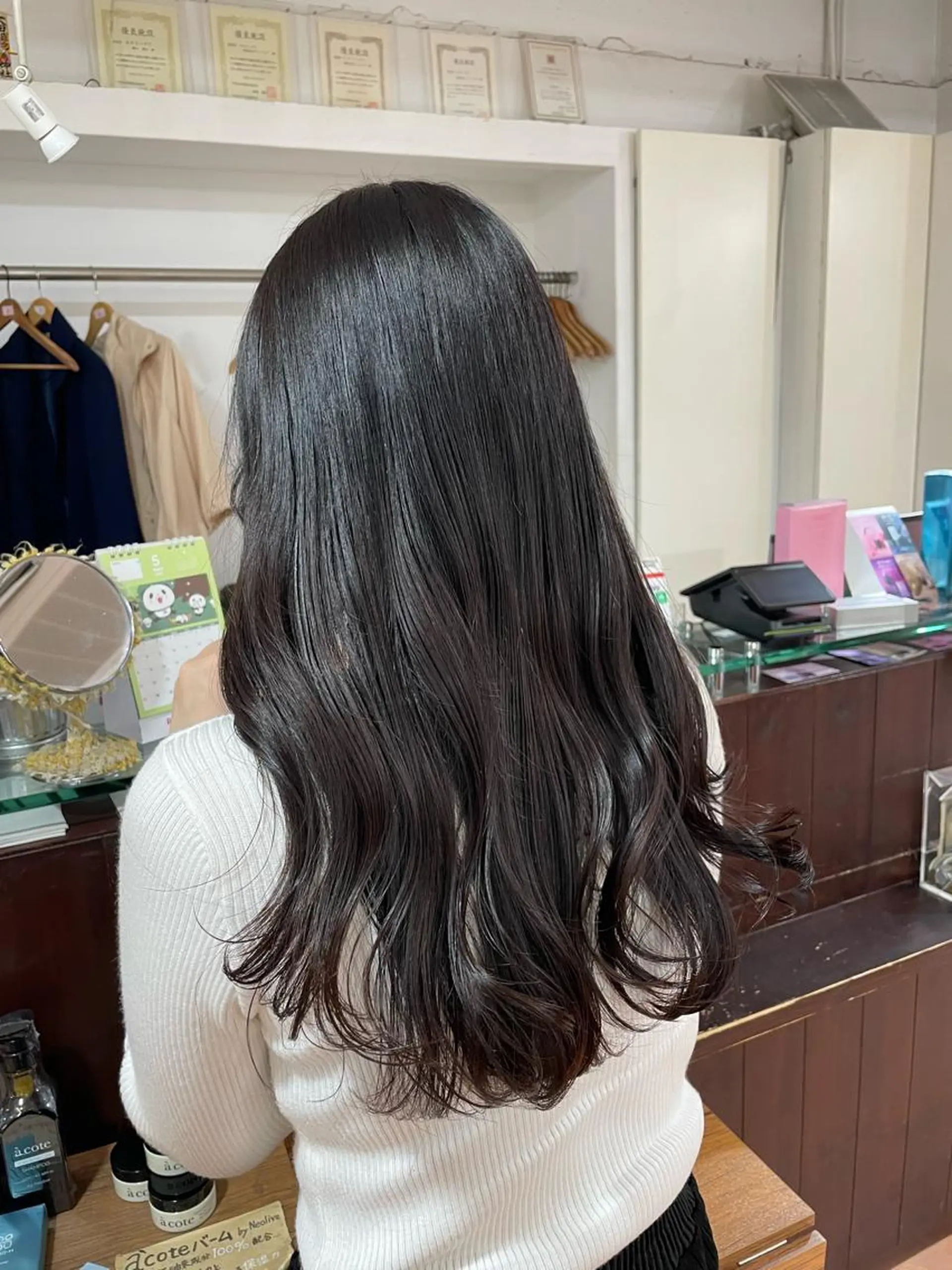ロング カラー 透明感カラー 🦋透明感 艶カラー Rie🦋のヘアスタイル