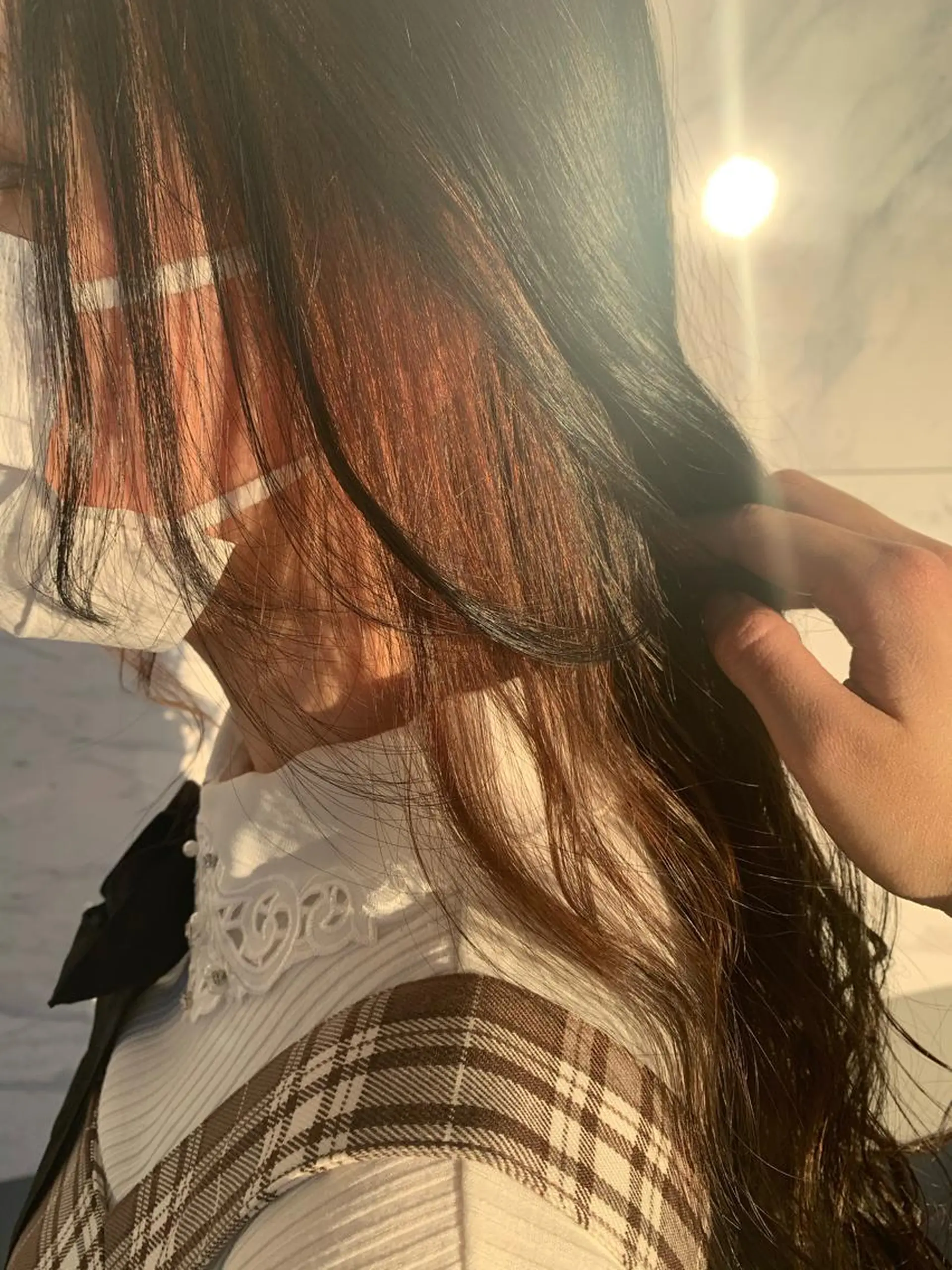 ロング 松永 らりっさのヘアスタイル