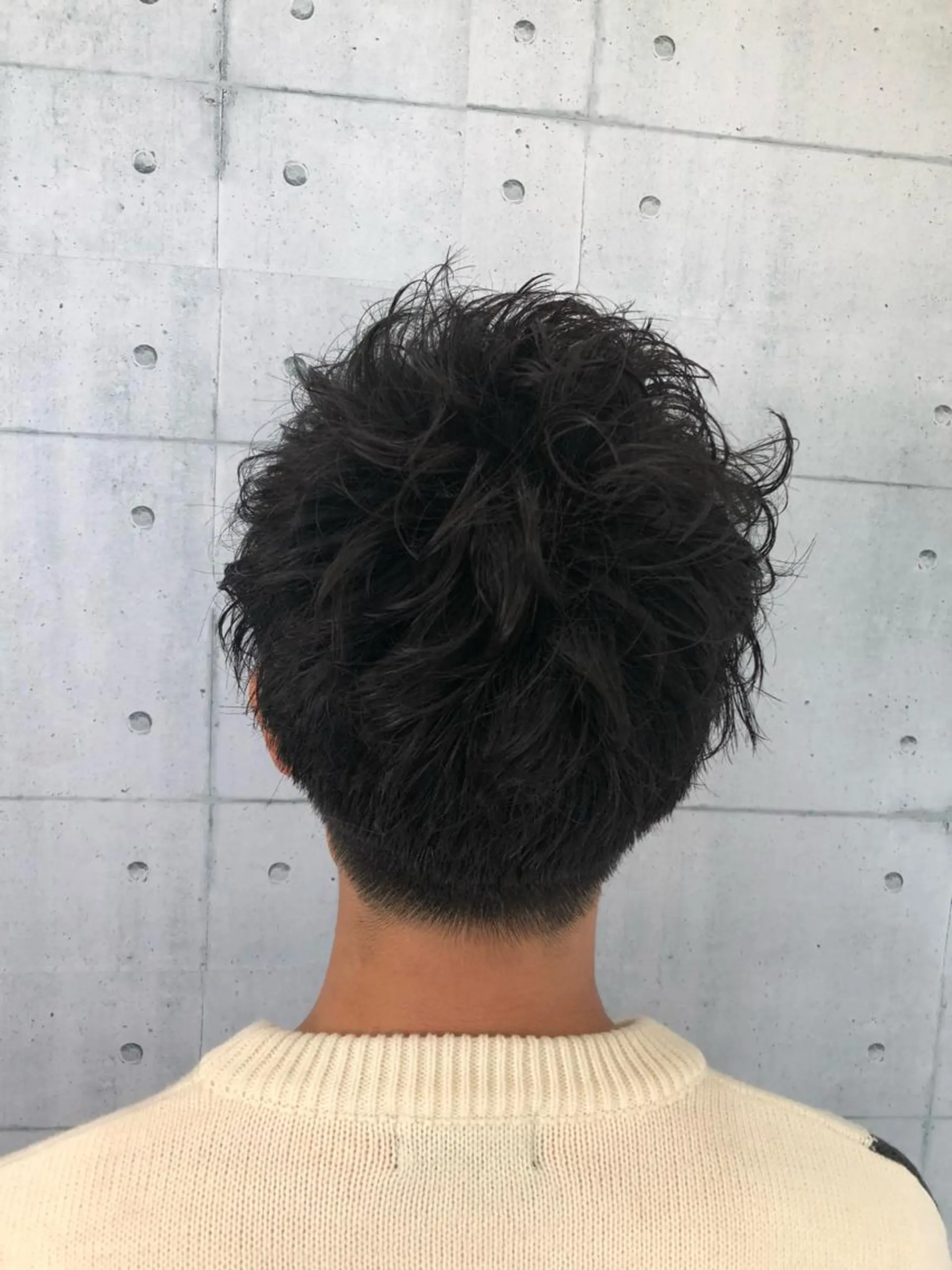 ショート パーマ メンズ メンズパーマ ショートヘア 北脇 健治のヘアスタイル