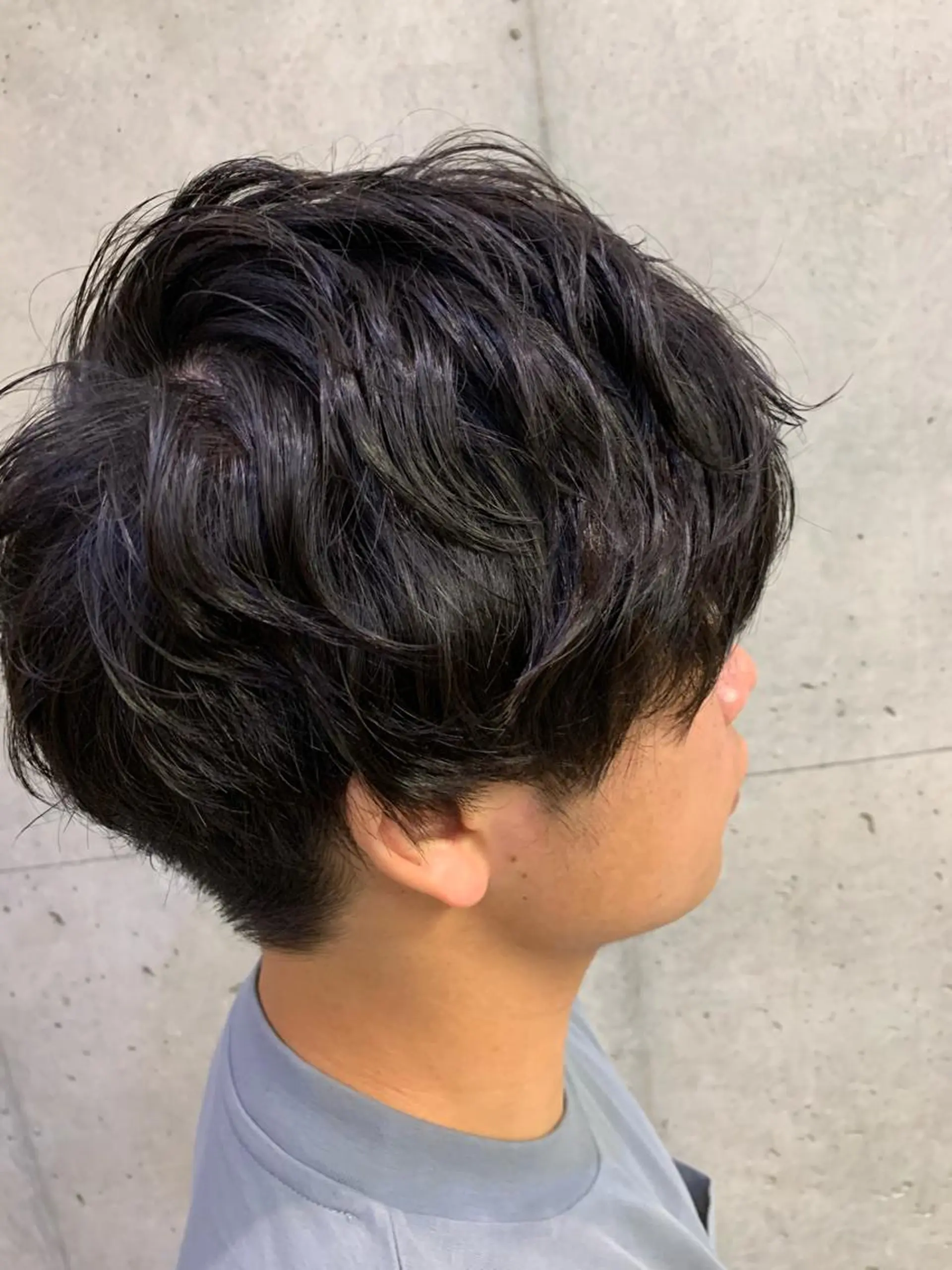 ショート パーマ メンズ ラニティック所属・田辺 東陽のヘアスタイル