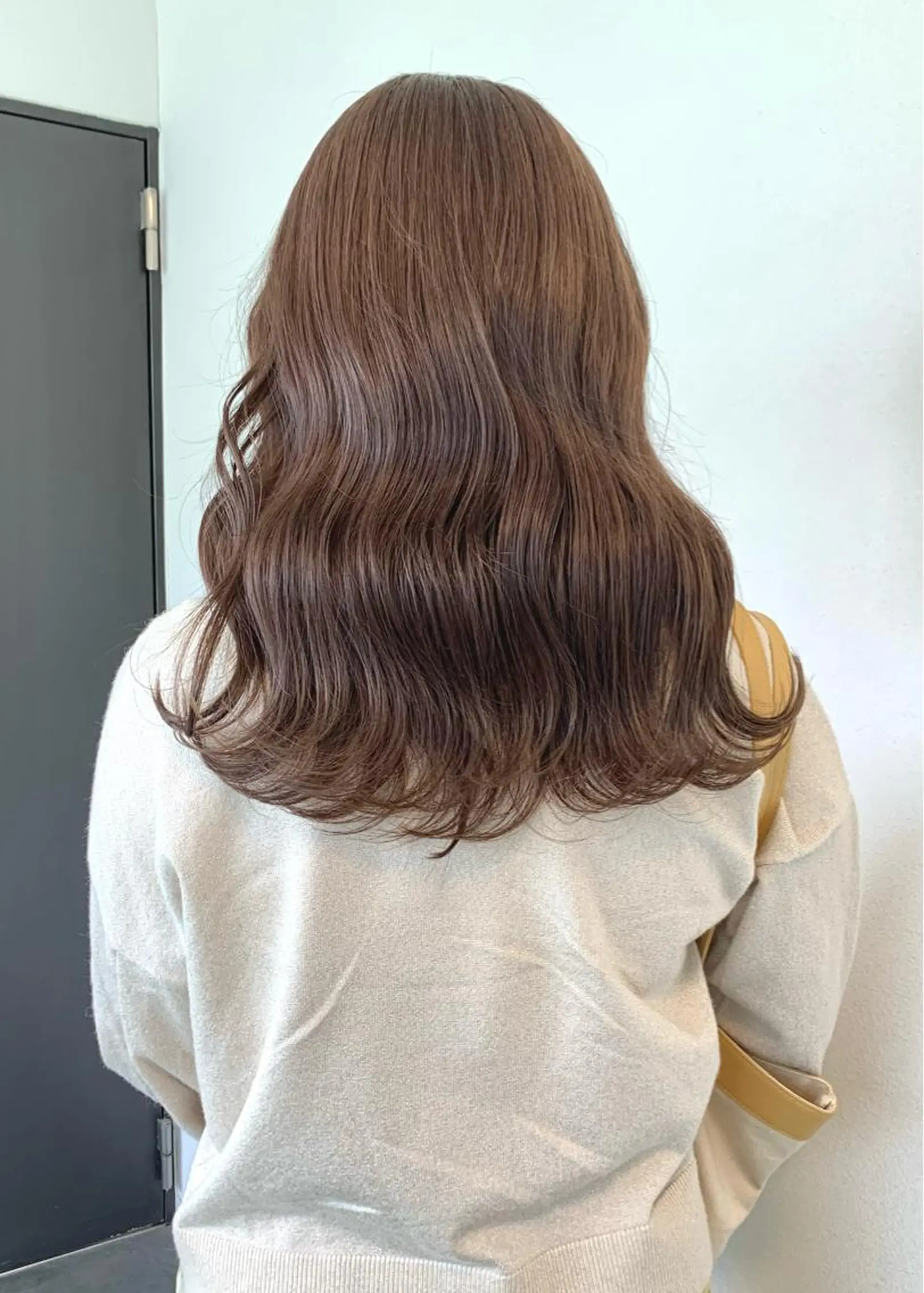 セミロング カラー ヘアカラー トリートメント 村田 来倖のヘアスタイル