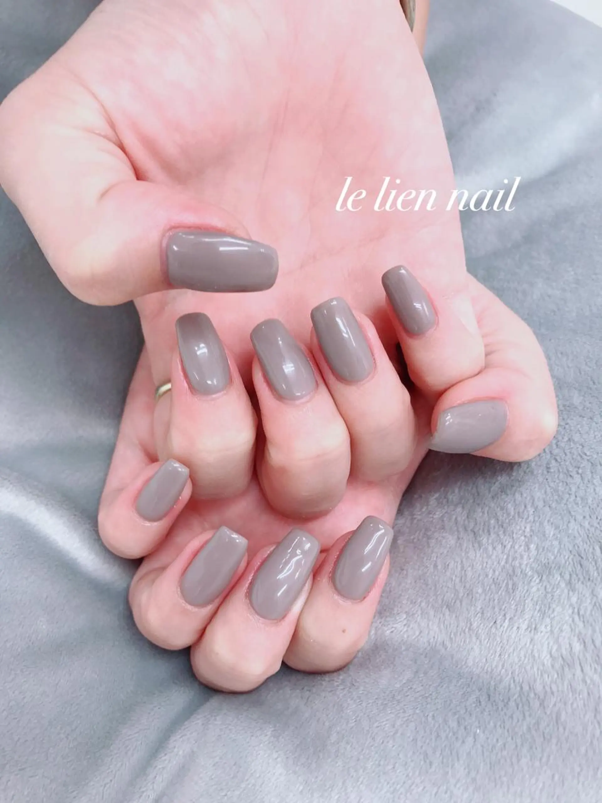 セミロング ハンドネイル le lien nailのネイルデザイン