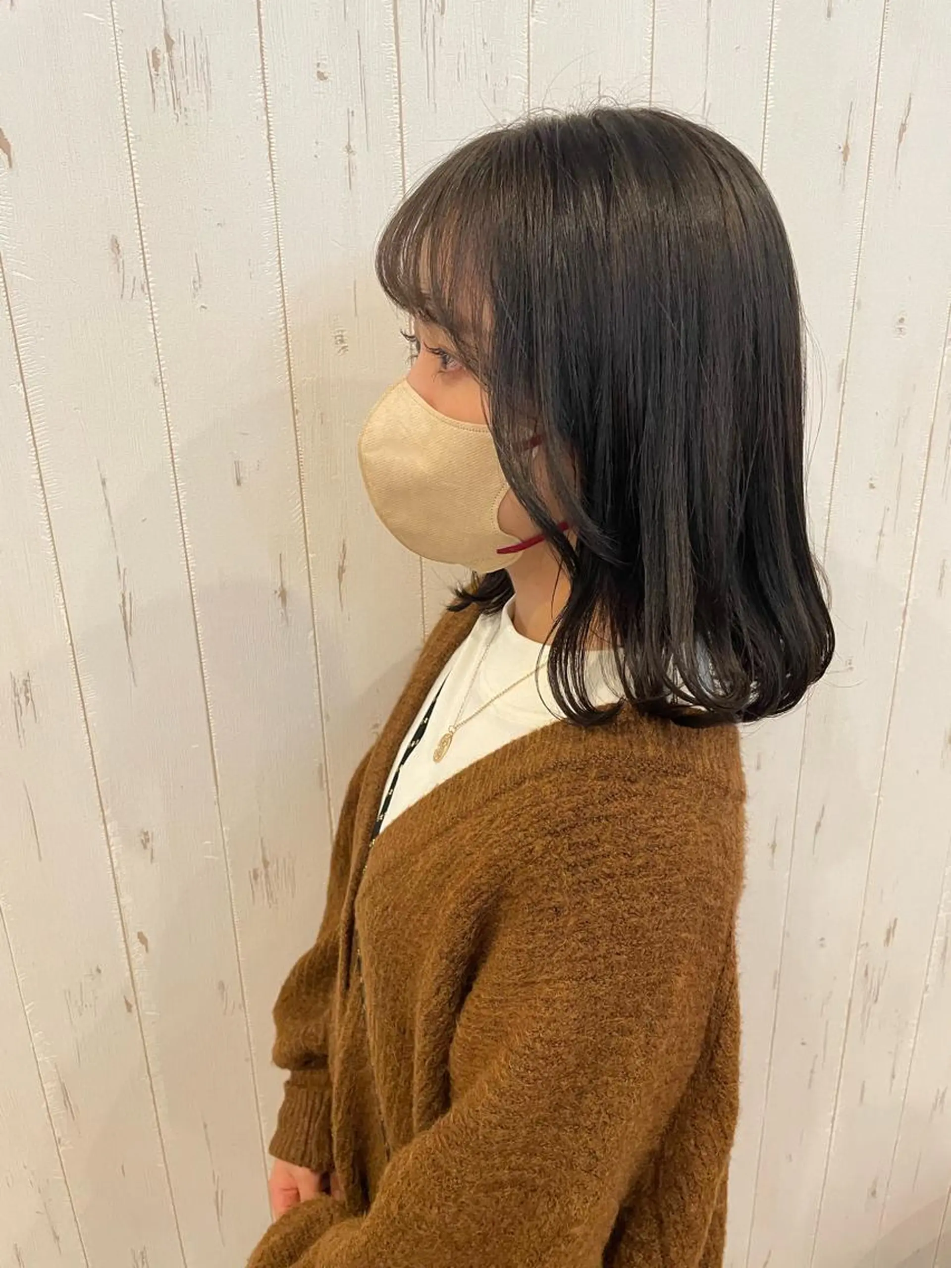 セミロング カラー カット ヘアカラー 2do☁️ ワタナベ　アヤのヘアスタイル