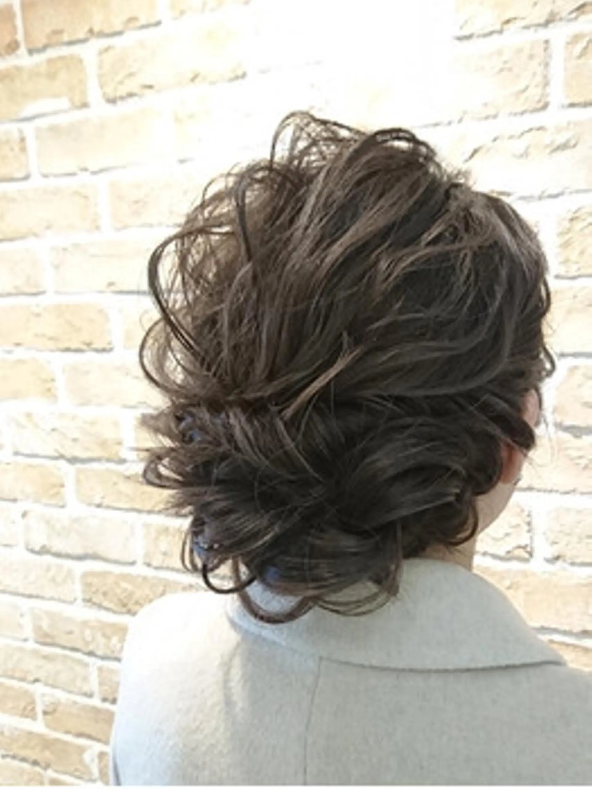 ミディアム カラー パーマ ヘアアレンジ VALLET 志木店のヘアスタイル