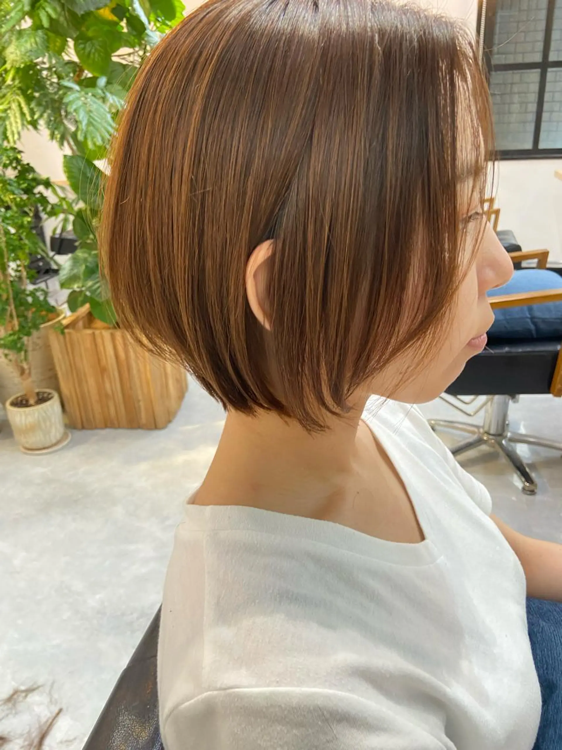 ショート ヘアアレンジ カット トリートメント 田中 あやなのヘアスタイル
