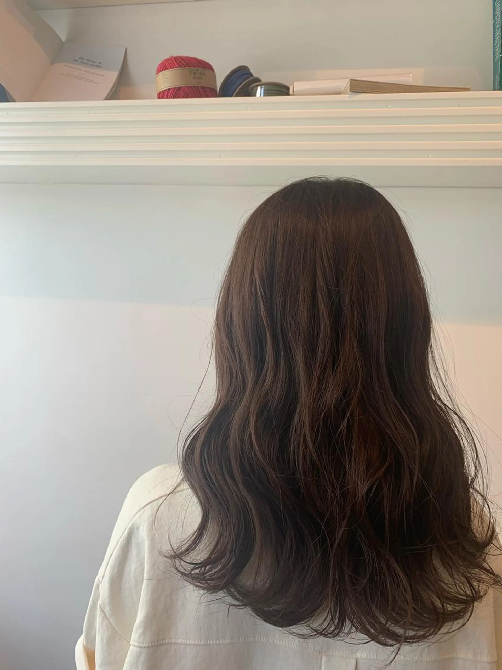 セミロング カット ヘアカラー トリートメント ヘッドスパ ヘアセット 山口 竣也のヘアスタイル