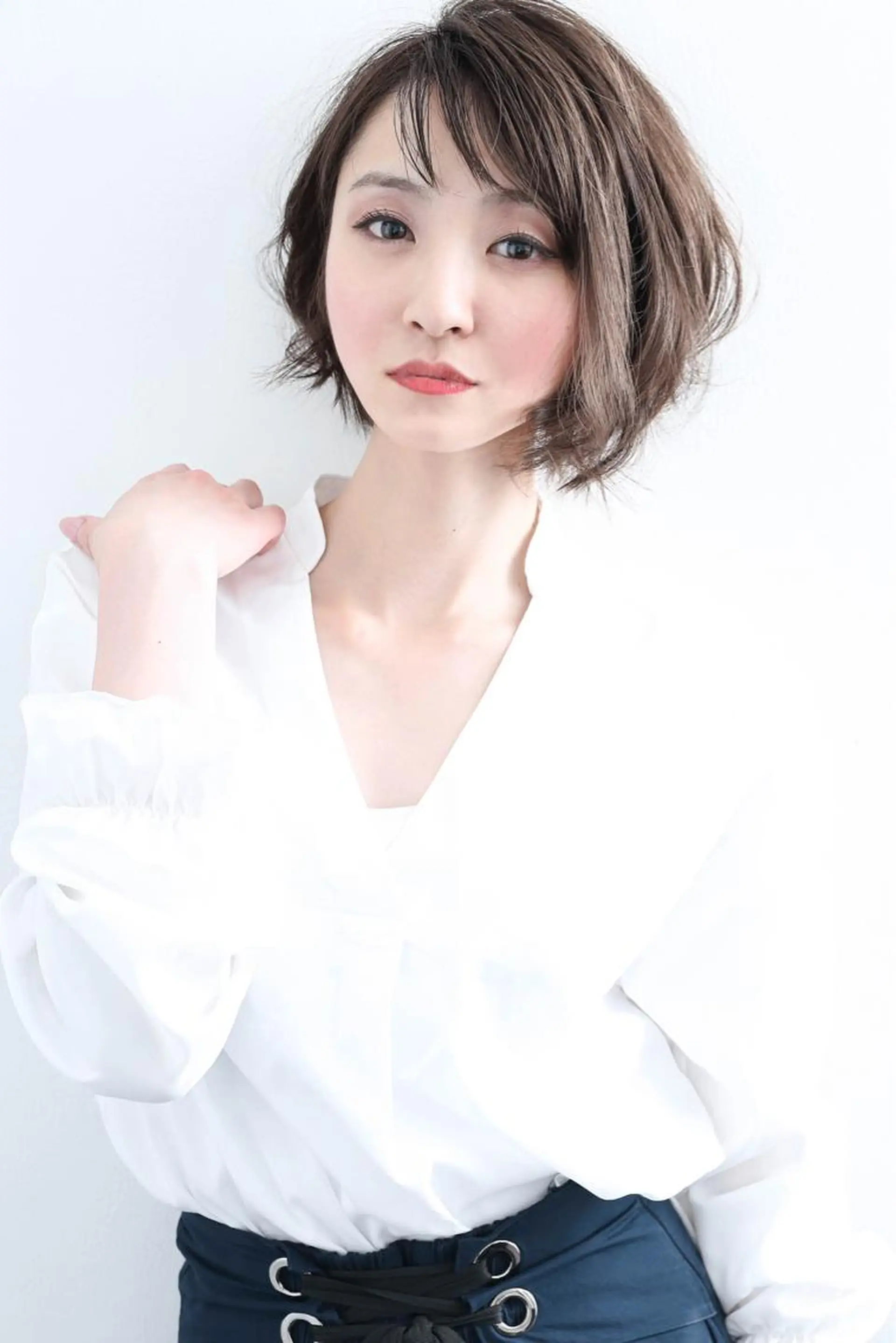 ショート カラー 松本 俊樹のヘアスタイル