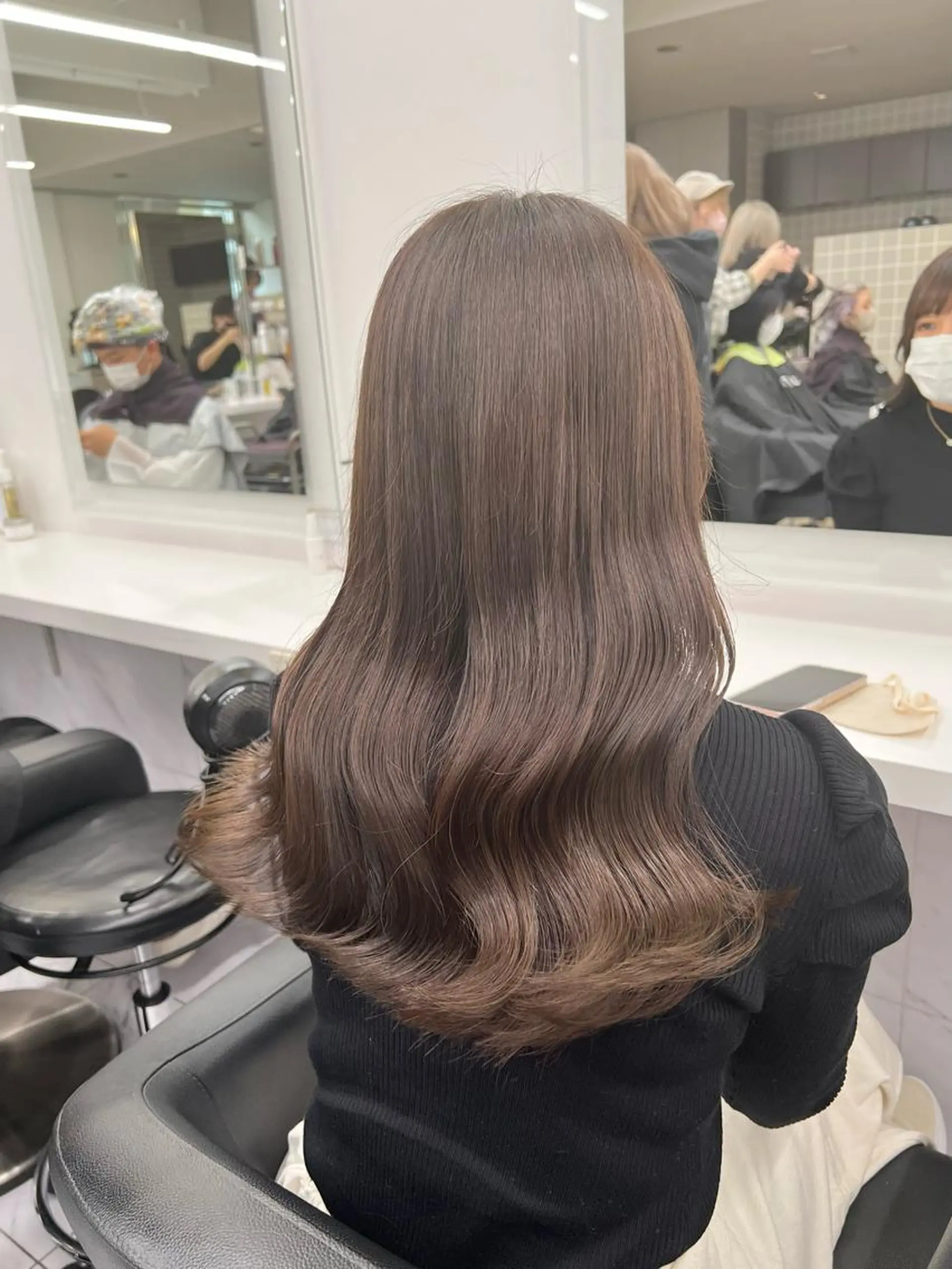 ミディアム レイヤー/韓国❣️ 髪質改善/亘紘輝のヘアスタイル