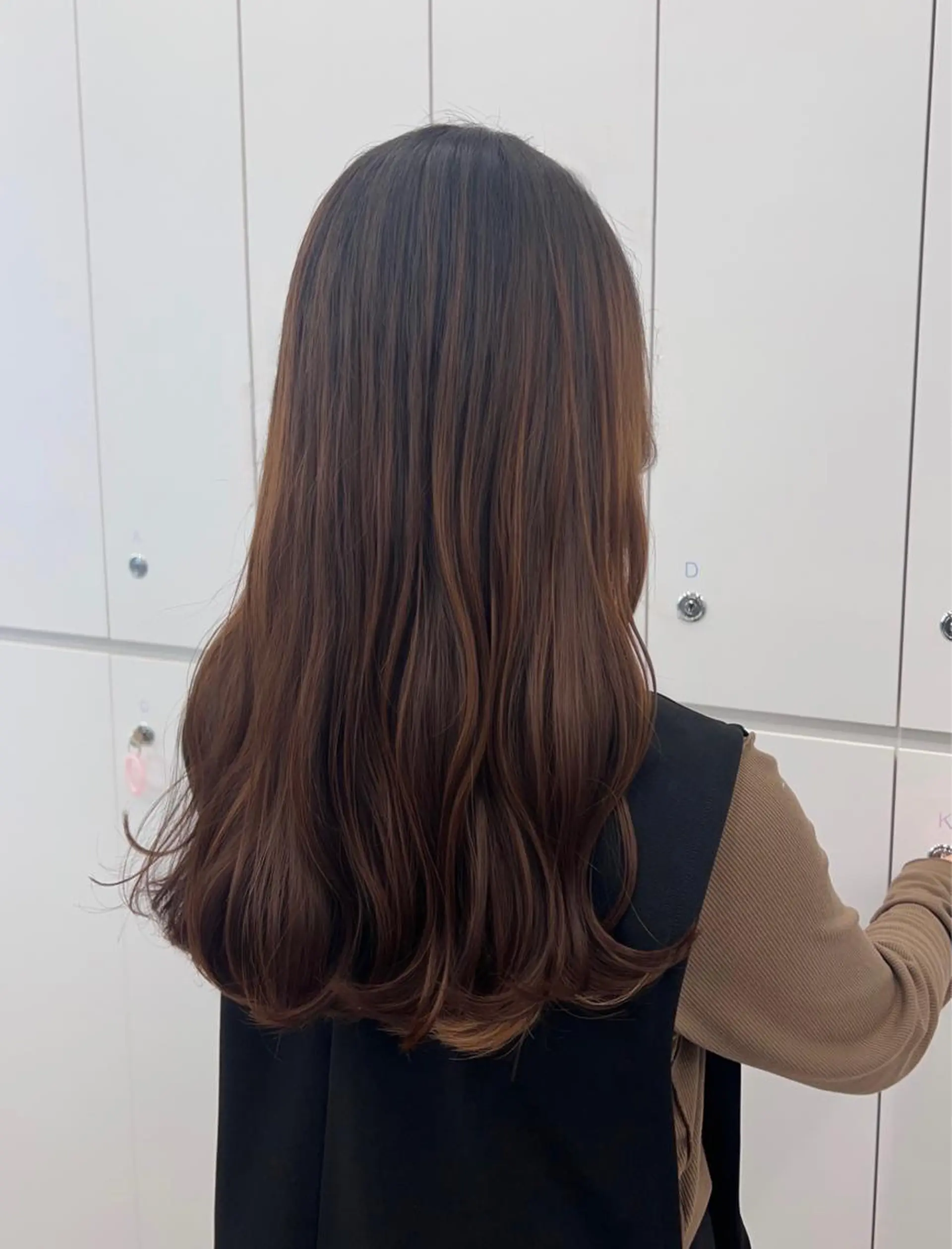 ロング トリートメント トリートメント ✨ブリーチ/顔周り レイヤー¦YUKA✨のヘアスタイル