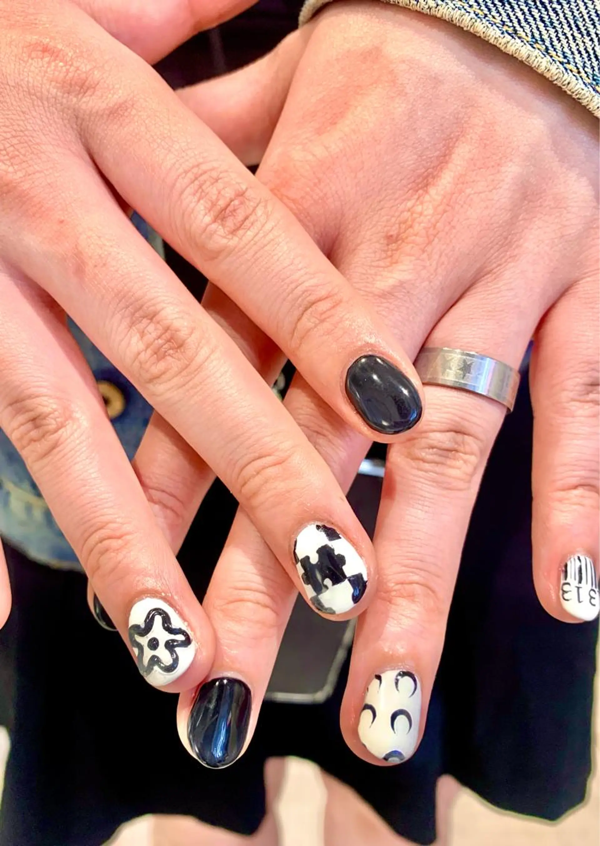 ネイル アートネイル ジェルネイル パラジェル シンプルネイル ハンドネイル Kureha/ネイル トレンドヘアのヘアスタイル